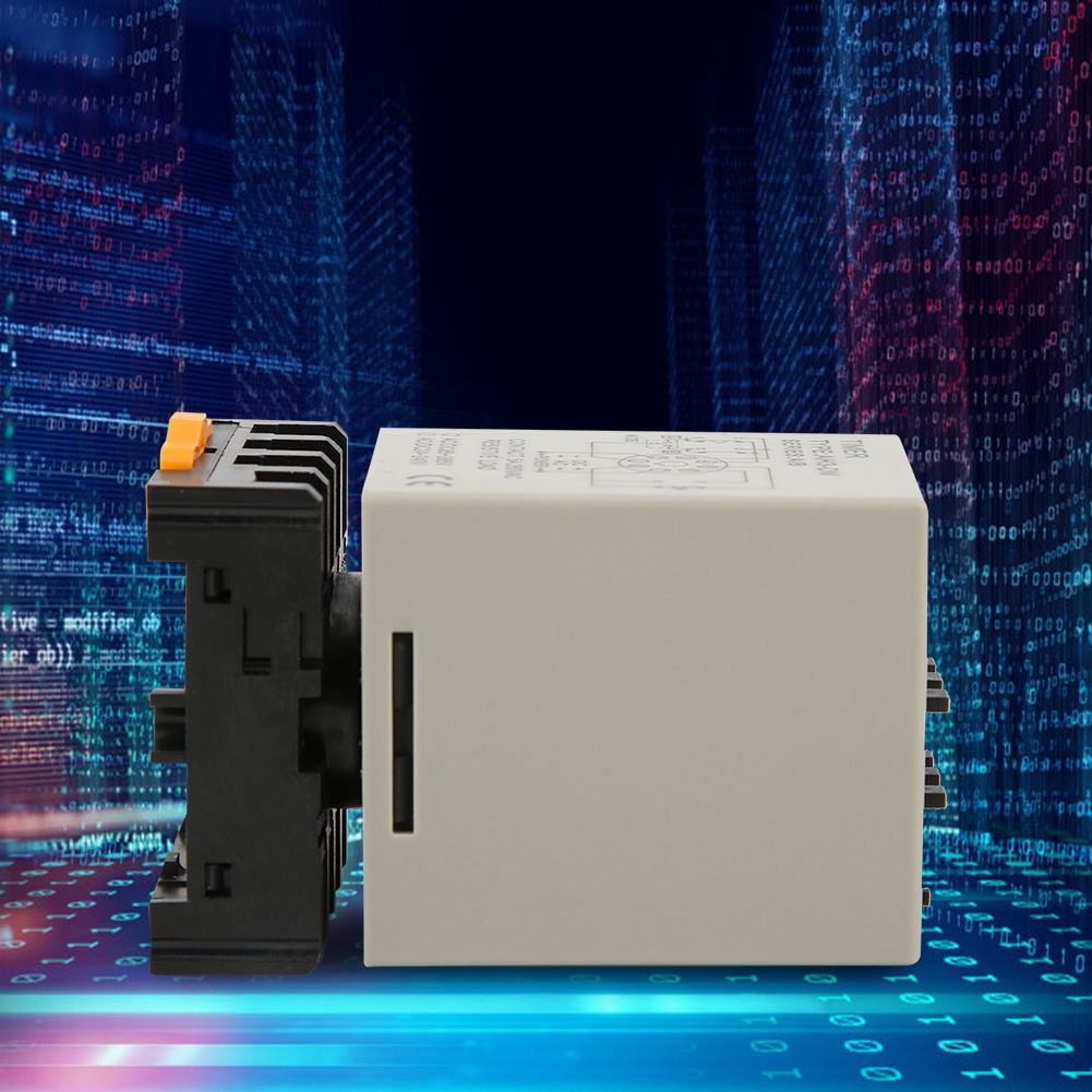 Zweimodus-zeitverzögerungsrelais Mit Digitaler Anzeige (a/b) Und Hochpräziser Basis, Ac220v Ah3-dm