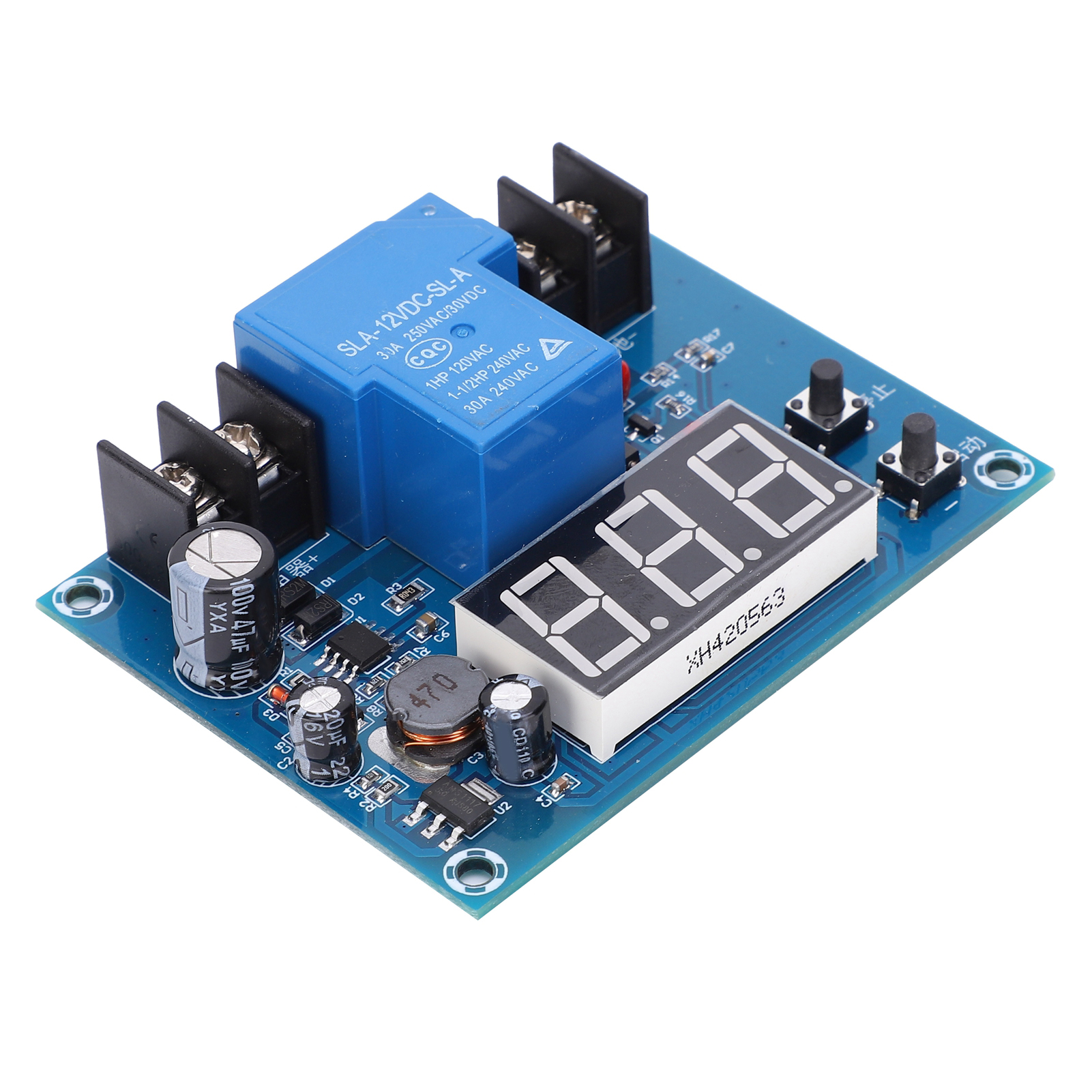 Batterieladereglermodul Mit Überladeschutz, Digitale Spannungsreglerplatine Xh-m613