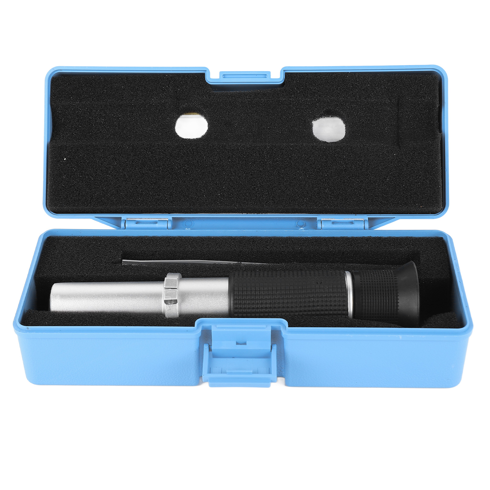 Brix-refraktometer, Tragbares Instrument Zur Messung Des Zuckergehalts Bei Der Zuckerproduktion.