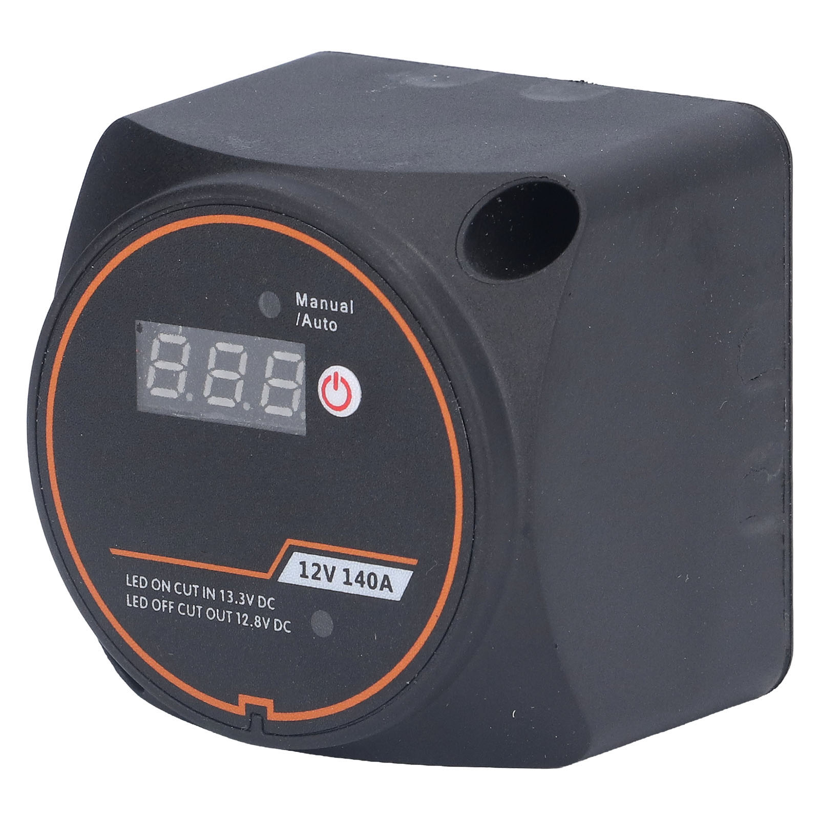 Doppelbatterierelais, Wasserdichter Trennschalter, Digitalanzeige, 12 V, 140 A, Für Auto Und Boot