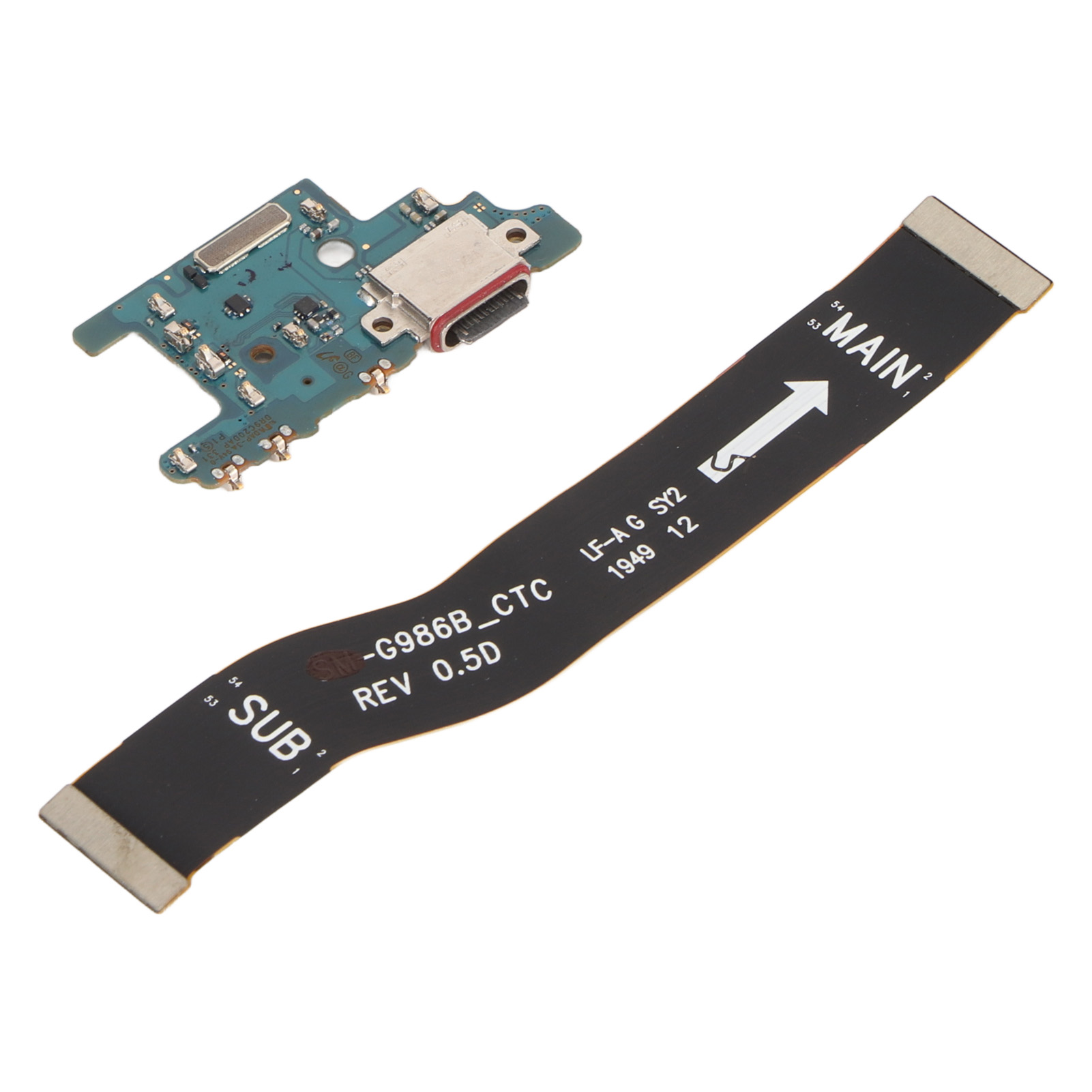 Professioneller Usb-c-ladeanschluss Mit Flexiblem Kabel Für Samsung Galaxy S20 Plus Sm G986u (us-version)