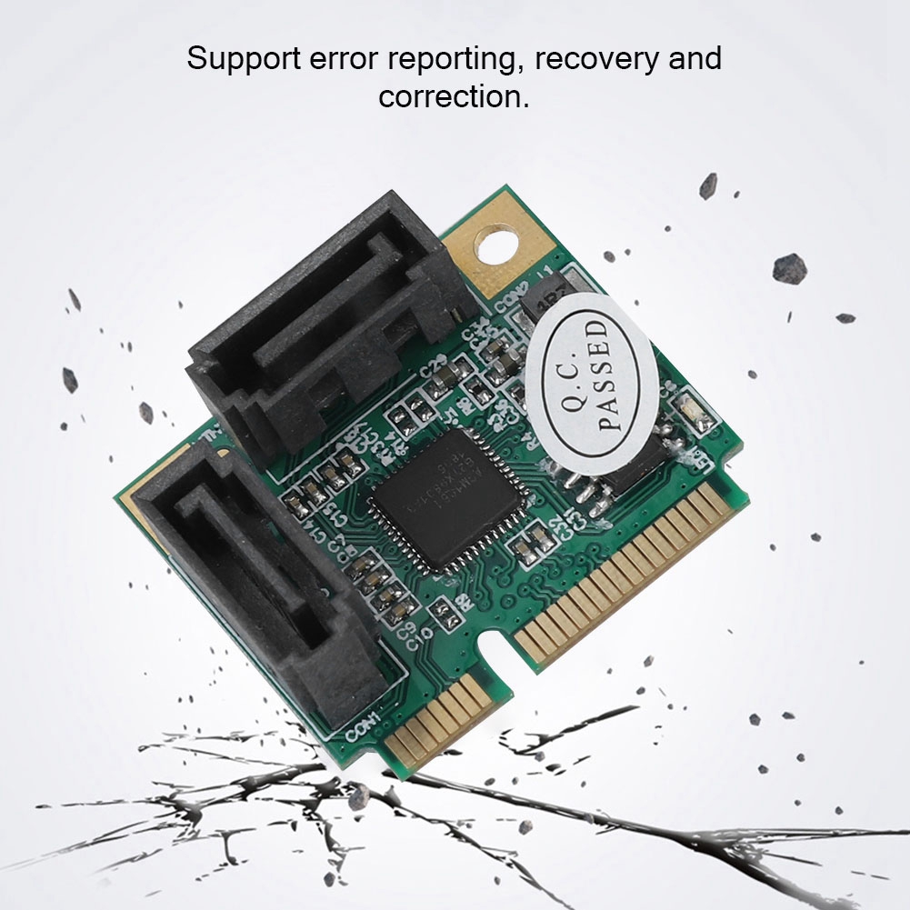 Mini-pci-e-pci-zu-sata-3.0-6-gbit/s-2-port-festplattenerweiterungskarte Für Windows