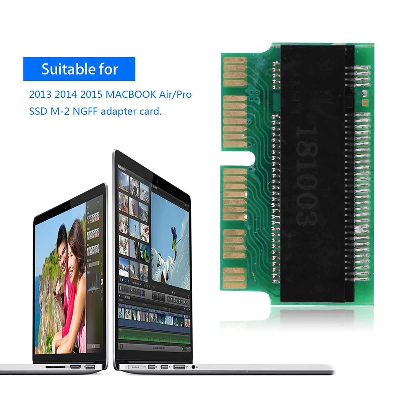 Ssd-zu-m.2-ngff-adapterkarte (2013, 2014, 2015), Kompatibel Mit Macbook Air/pro