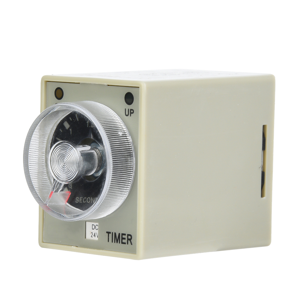 Ah3-3 Elektronisches Zeitverzögerungsrelais, Einstellbarer Auslösetimer, 8 Pins, 3s (dc24v)