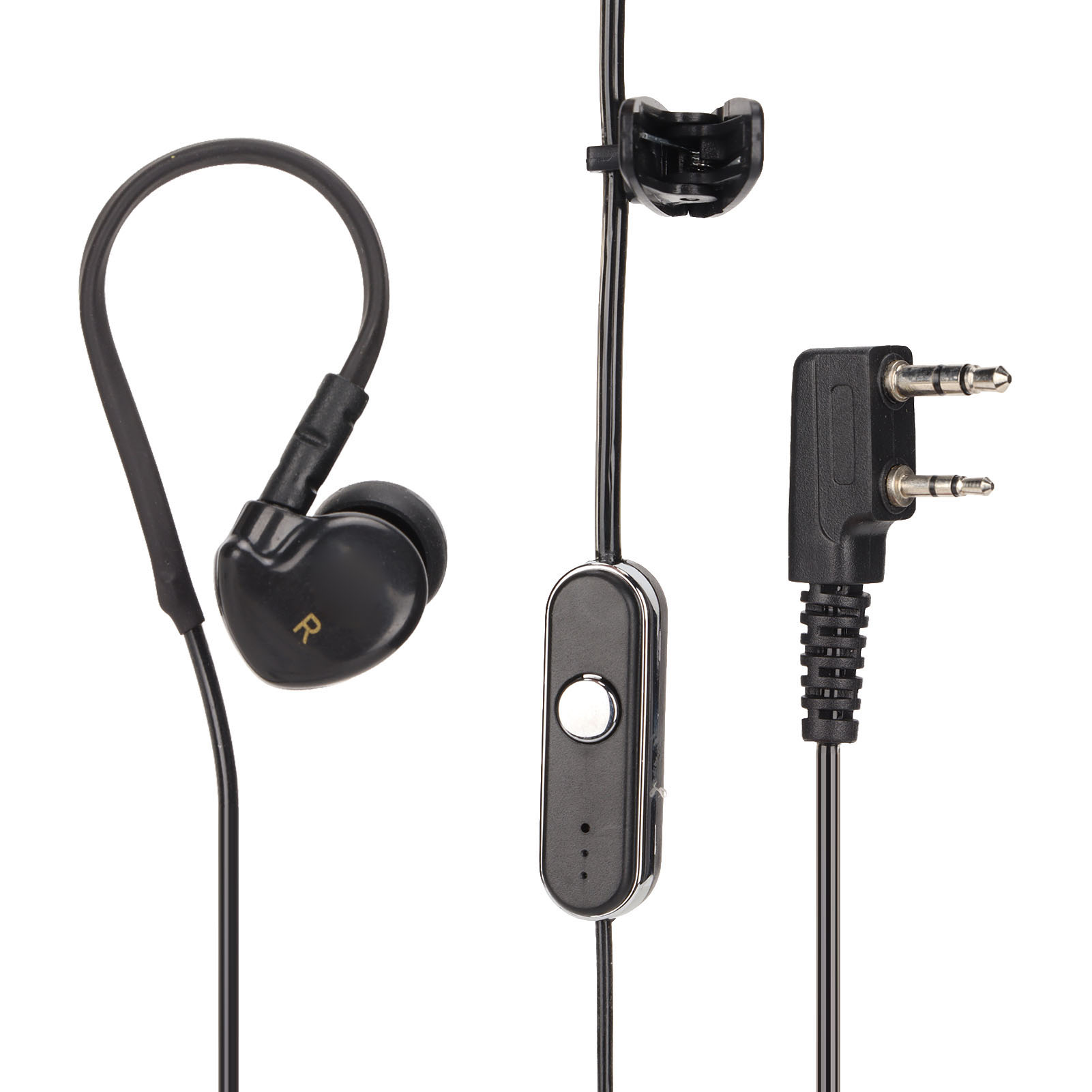 K-head-funkkopfhörer Für Baofeng Uv5r 888s Und Kenwood Walkie-talkies