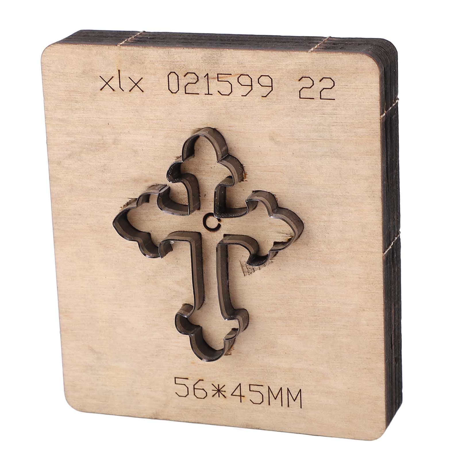 Stanzform Aus Legiertem Stahl, Lederkantenstanzform Mit Holzplatte Für Bastelarbeiten