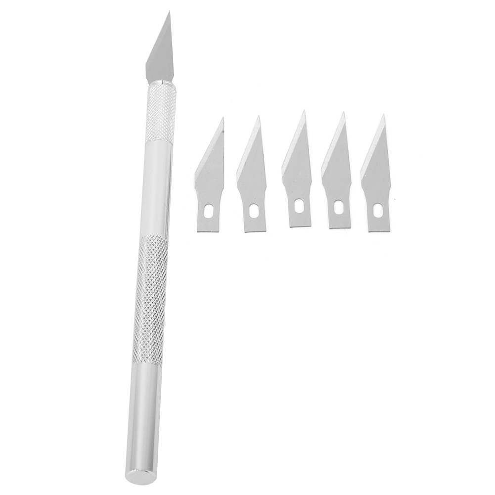 Künstlermesser Mit Schutzkappe, Klinge Aus Edelstahl Zum Holzschnitzen, Papierschneiden Und Basteln