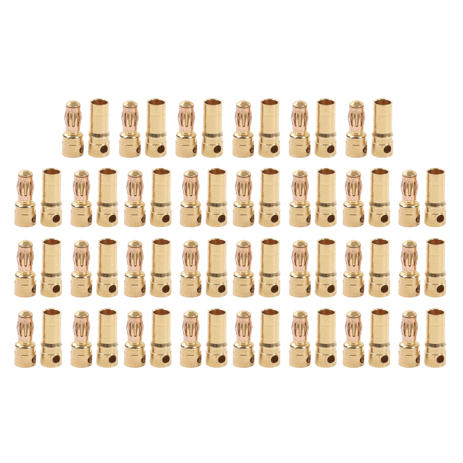 Packung Mit 30 Paaren Korrosionsbeständiger, Vergoldeter Bananenstecker Aus Messing (männlich/weiblich).