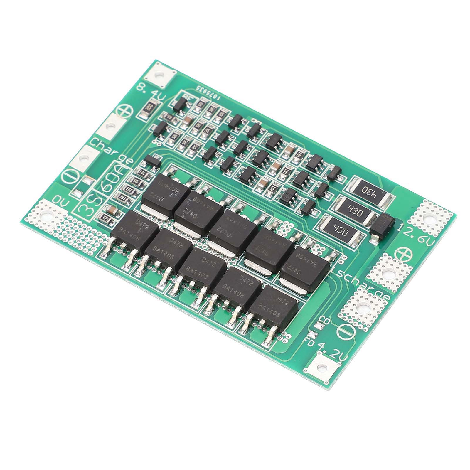 Schutzmodul Für 3s 60a Lithium-ionen-akkuladegerät, Symmetrische Ausführung, 12,6 V Dc