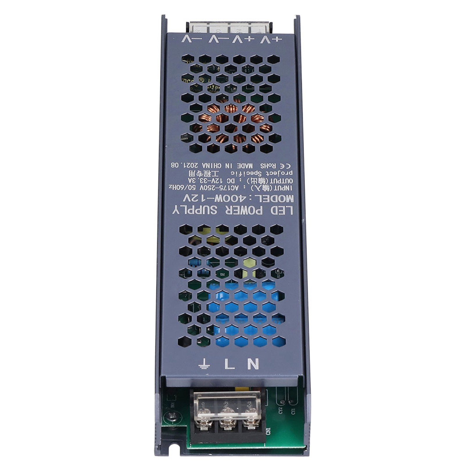Led-schaltnetzteil, Magnetischer Transformator, Langer Schwarzer Streifen, 400 W, 175–250 V Ac, 12 V, 33,3 A