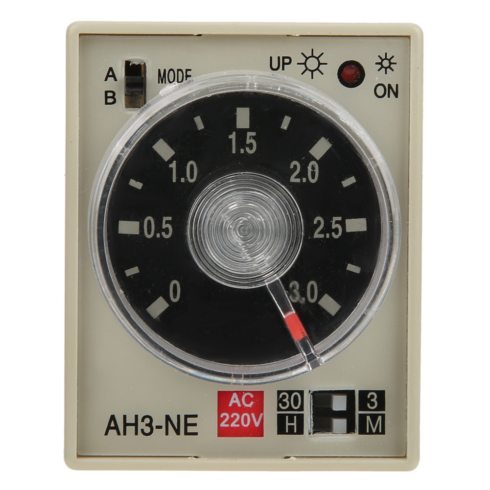 Zeitrelais Mit Minimaler Einschaltverzögerung, Einstellbare Mehrperiodenfunktion, Dualmodus Ah3 Ne Ac220v