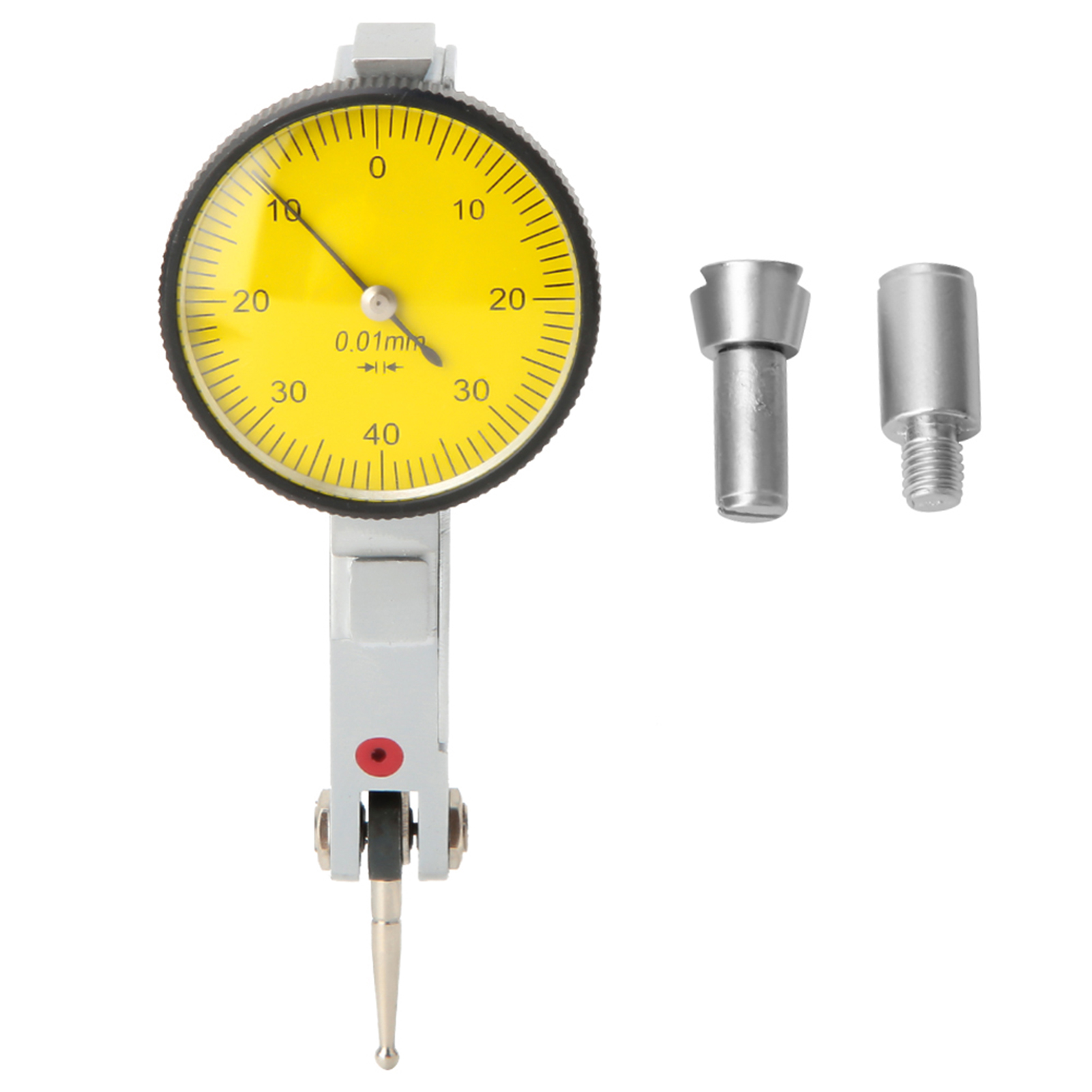 Magnetische Schwalbenschwanz-messuhr 0-0,8 Mm, Messskala 0,01 Mm