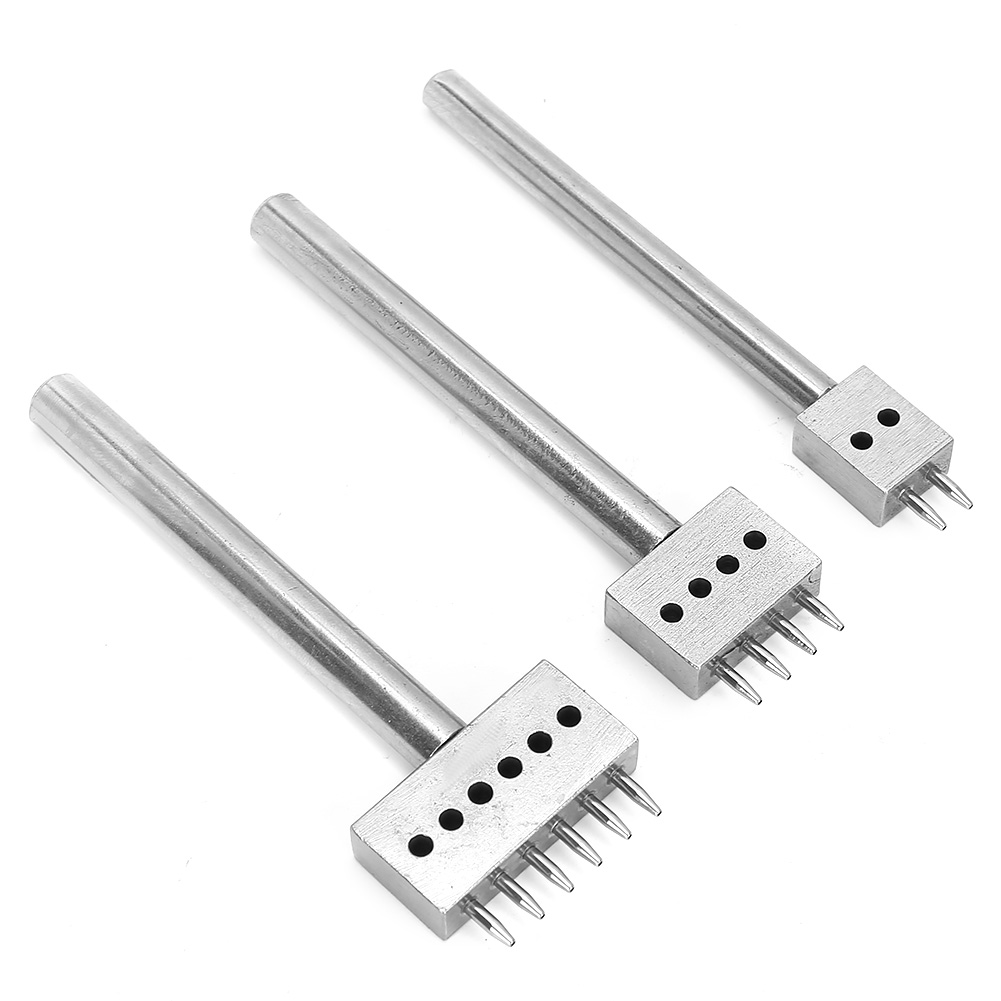 Set Mit 3 Abstandshaltern Für Die Lederverarbeitung, Gürtellocher (6 Mm (2+4+6))