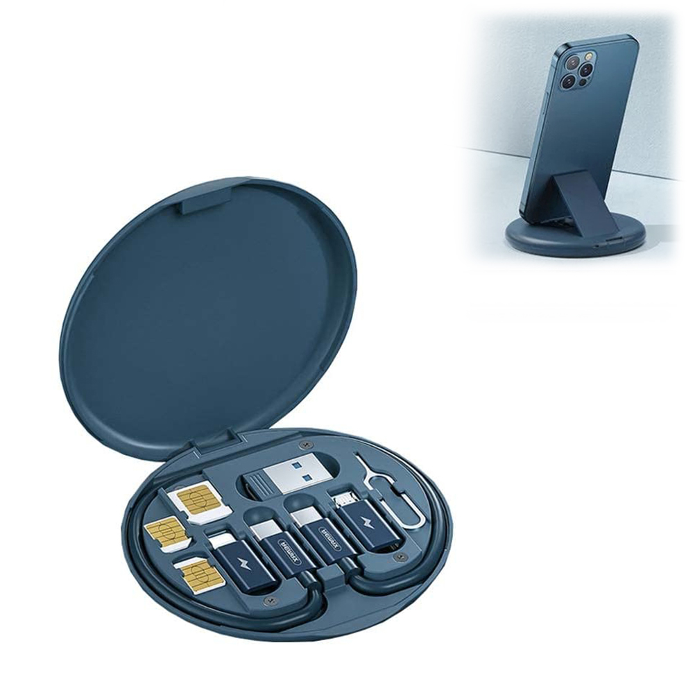 Tragbares Aufbewahrungsetui Für Datenkabel, Multifunktional, Für Digitale Minigeräte, Universeller Smart-adapter, Ideal Für Reisen.