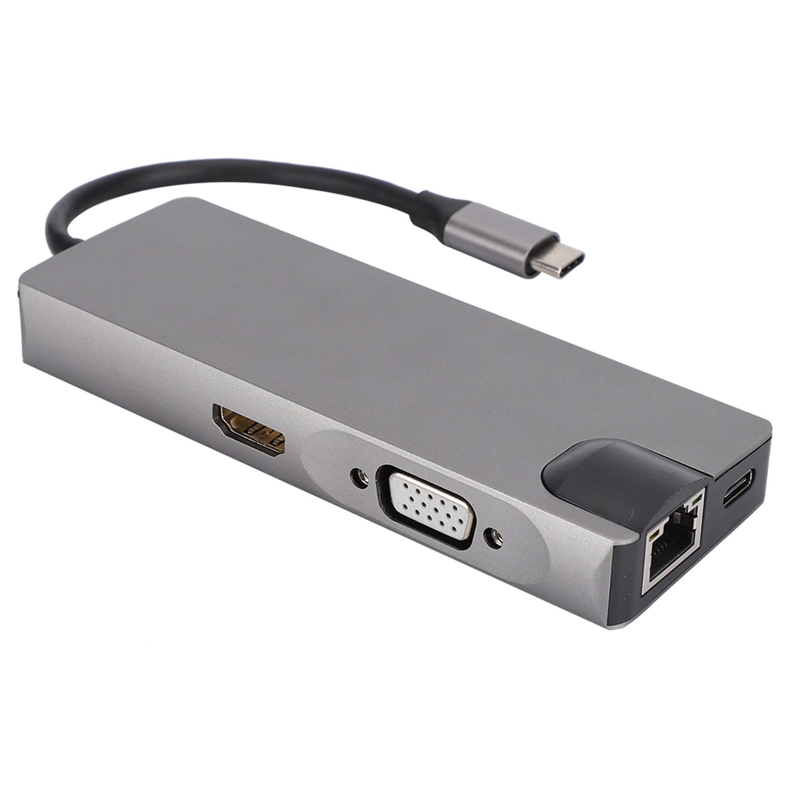 Usb-c Auf 2 Usb 3.0 Ethernet-hub, Hdmi, Speicherkartenleser, Laptop-bürozubehör