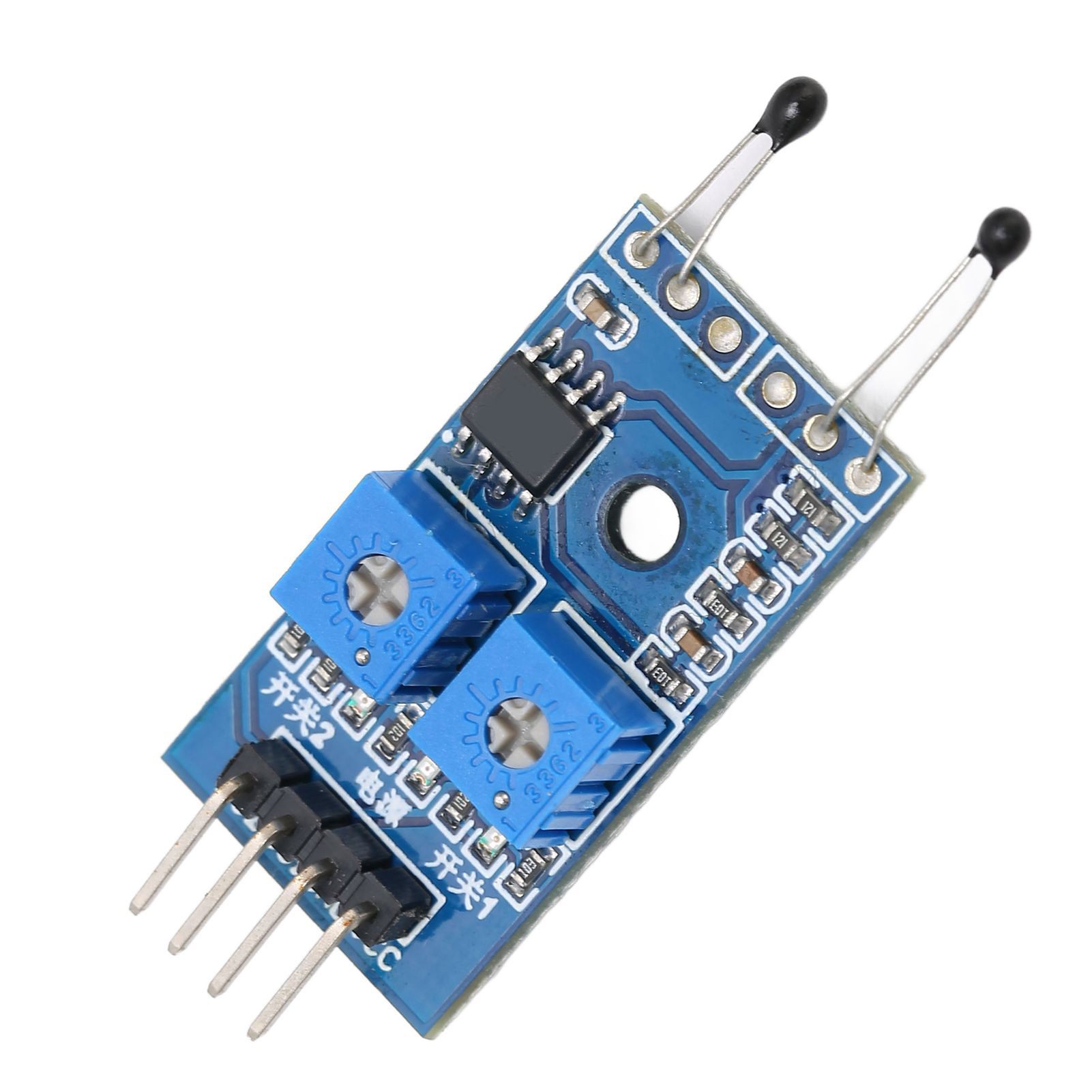 Ntc-wärmesensormodul, 2-kanal-temperaturregelungs-leiterplatte, Elektronische Module