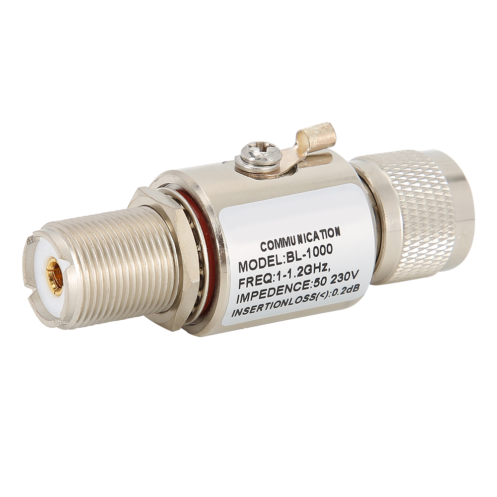 Antennenüberspannungsschutz Pl259-m Bis Pl259-f, Überspannungsschutz Für Alle Frequenzbänder Bis 1200 Mhz (dc).