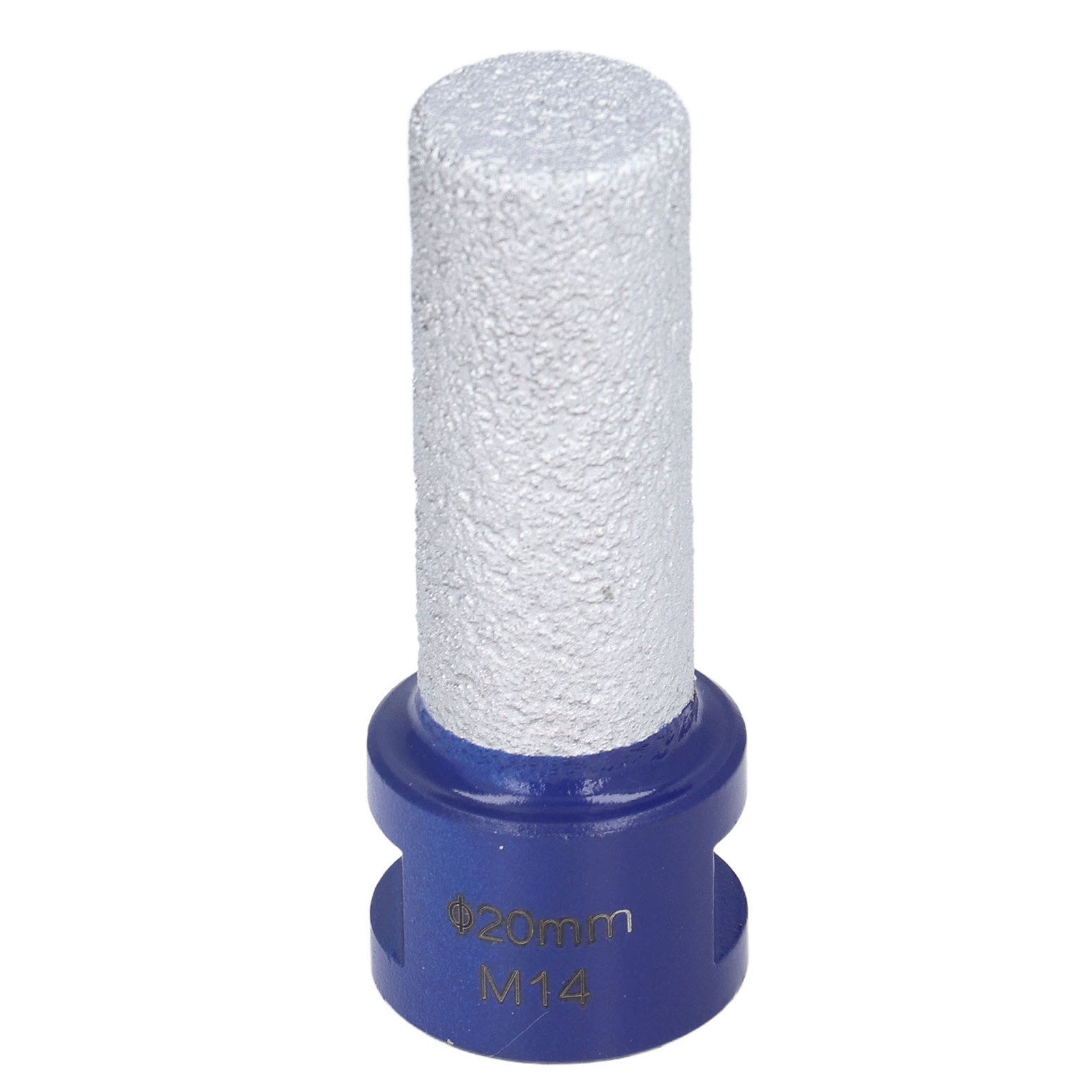 Diamant-fingerfräser Für Vakuumlöten, M14-gewinde, Für Porzellan Und Hartkeramik, 20 Mm