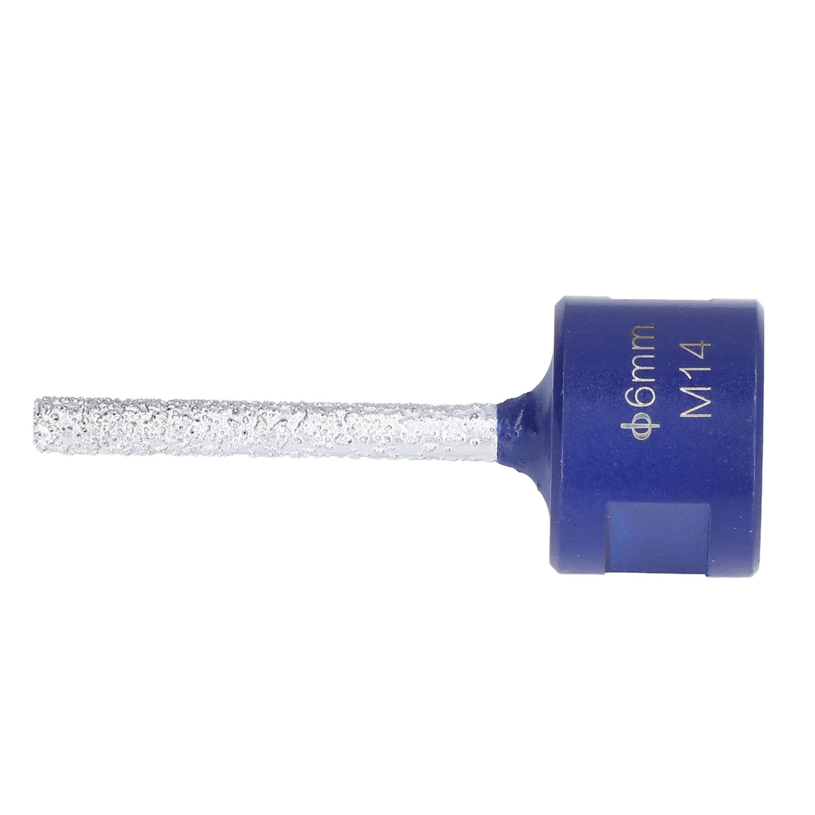 Diamant-fingerfräser Für Vakuumlöten, M14-gewinde, Für Porzellan Und Hartkeramik, 6 Mm