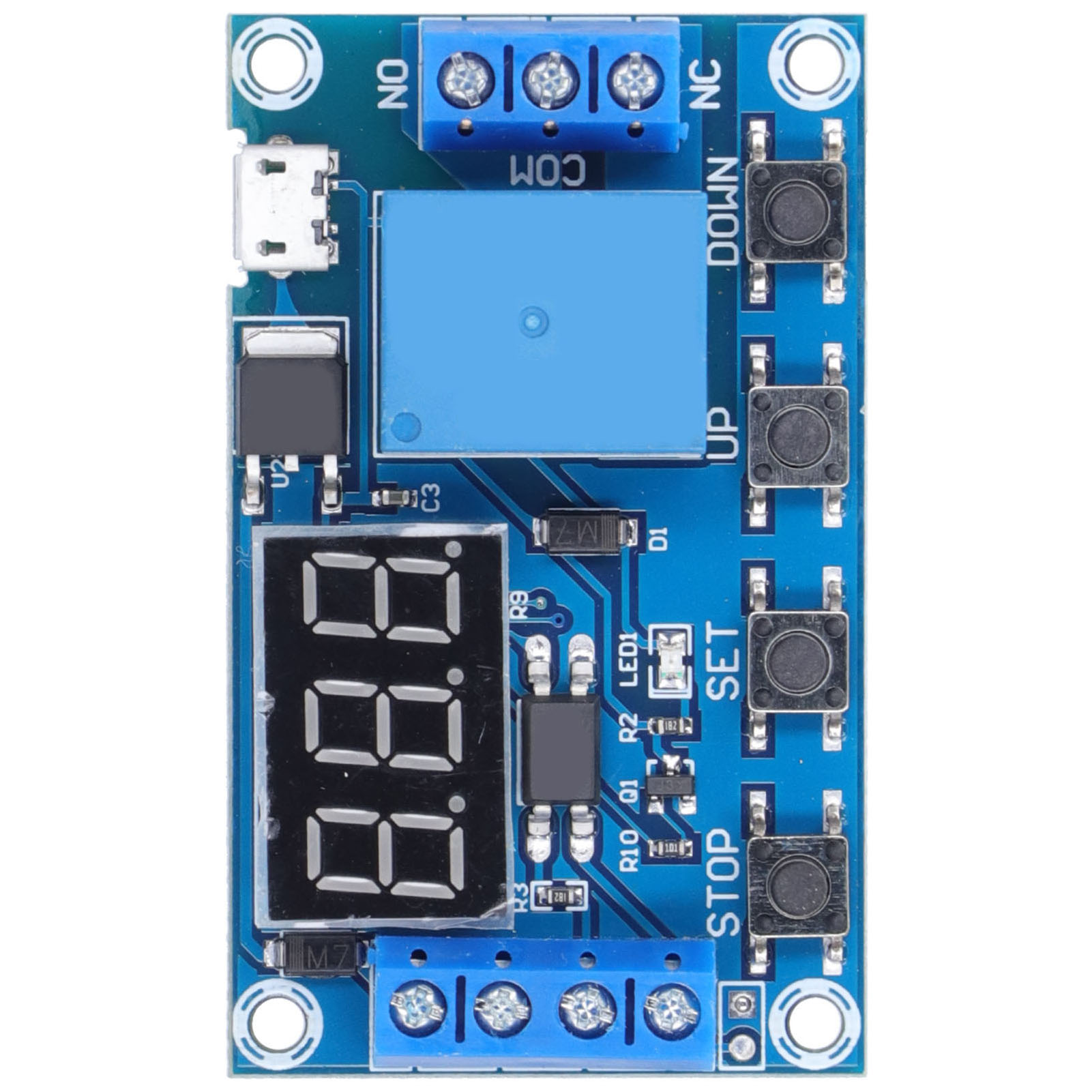 6-30v Dc Relaismodul, Programmierbarer Timer, Optokopplerschalter, Relaisplatine