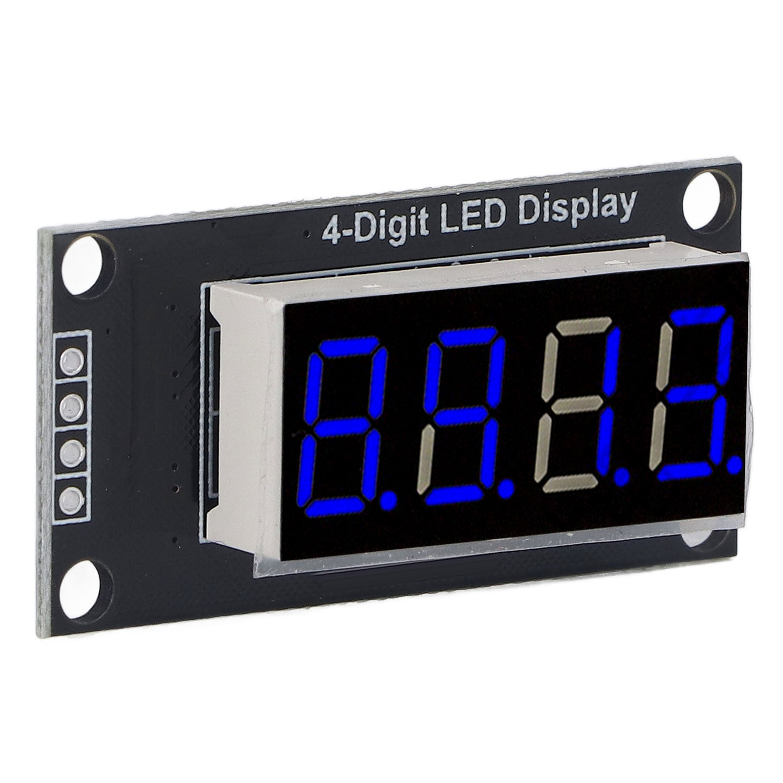 Blaues Digitales Optoelektronisches Modul (0,36 Zoll) Mit 4 Ziffern Und 7 Segmenten, Mit Integriertem Schaltkreis Tm1637.