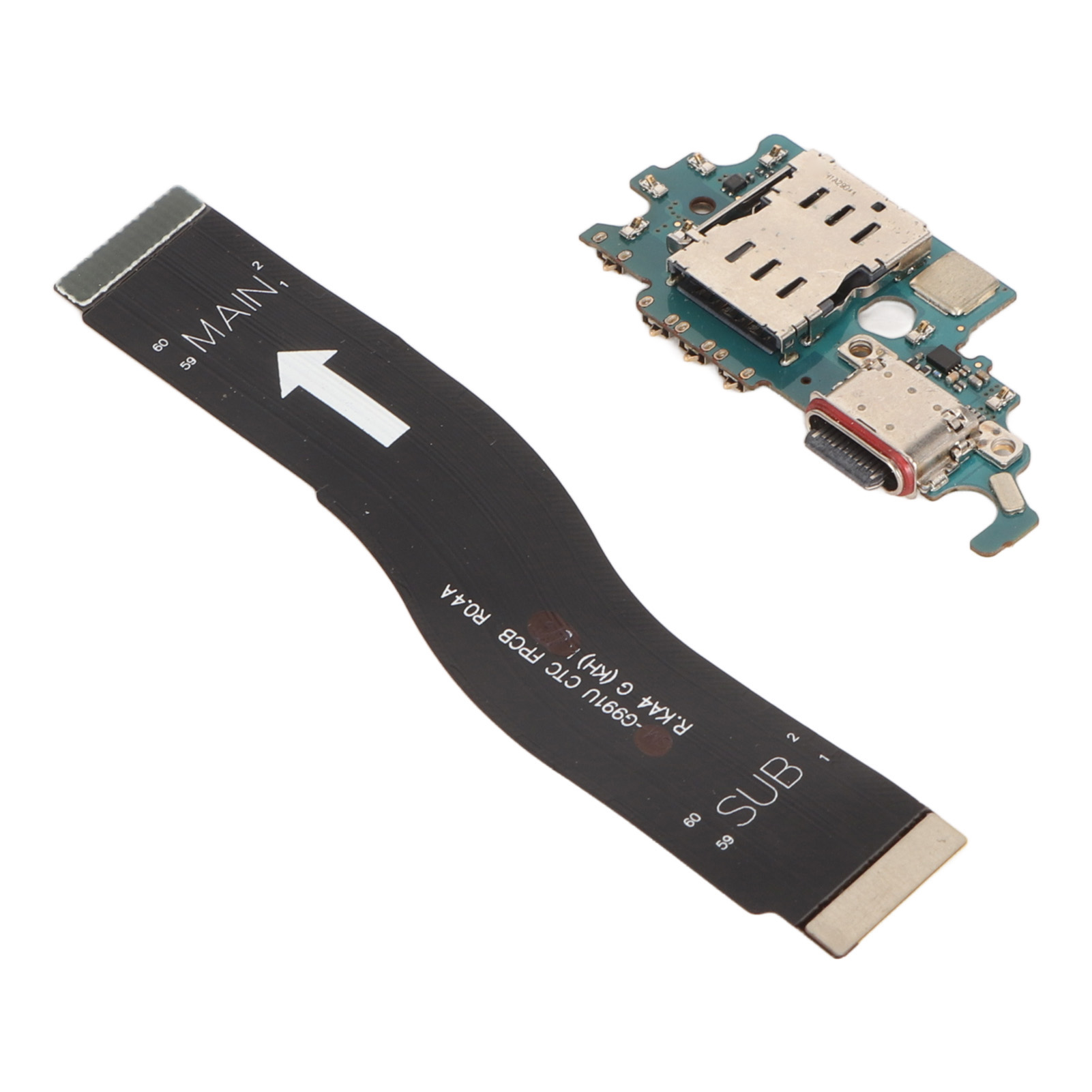 Professioneller Usb-c-ladeanschluss, Flexibles Kabel Für Samsung Galaxy S21 Sm G991u D 0 (us-version)