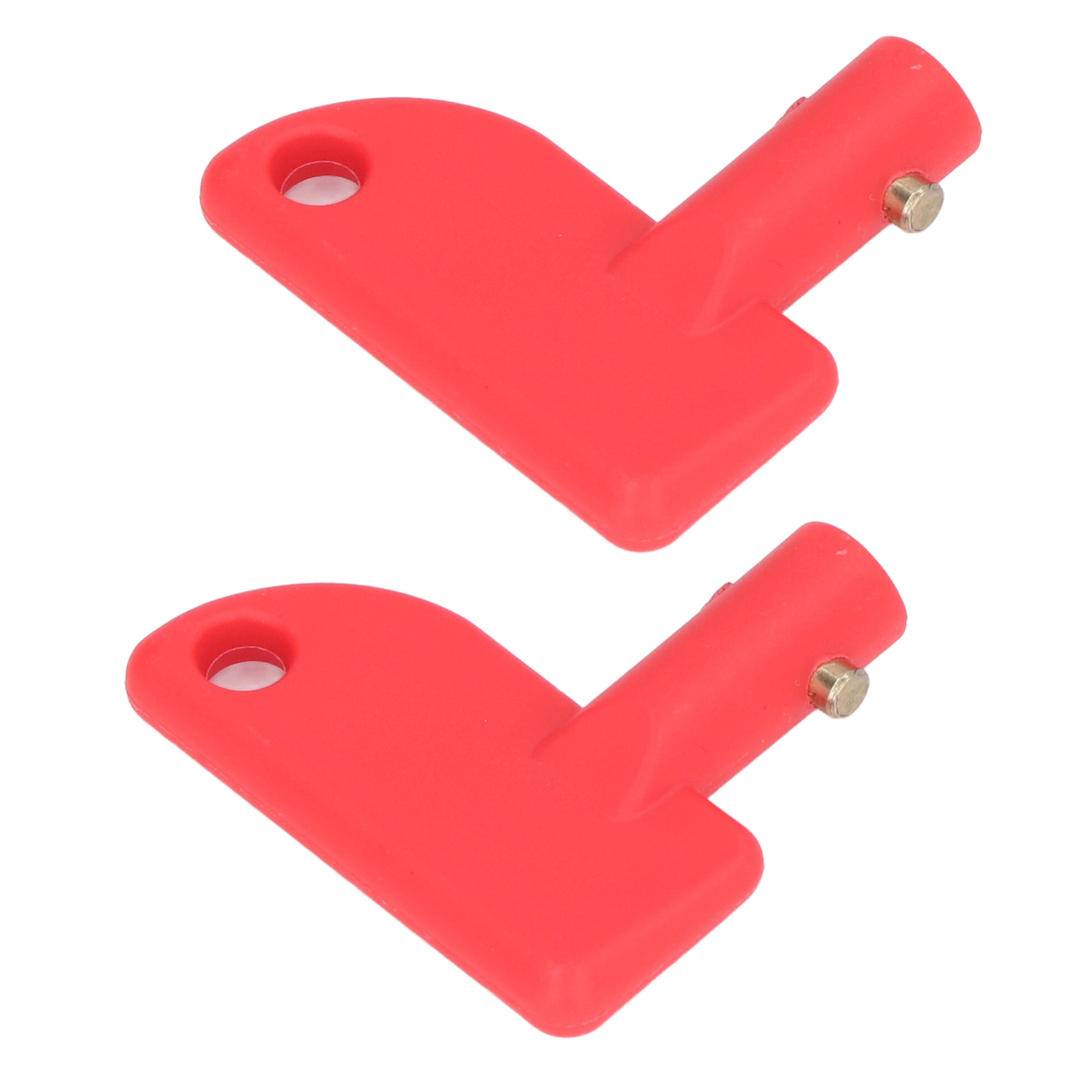 Set Mit 2 Ersatz-leistungsschaltern, Mini-batterietrennschalter Für Boot, Auto, Lkw (rot)