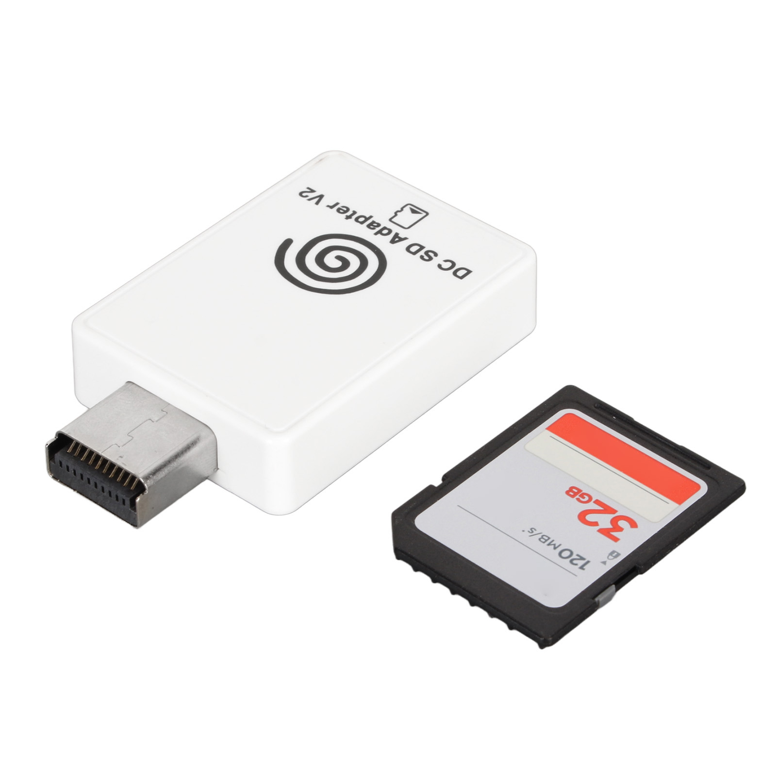 Dc-speicherkartenleser-adapter Mit Cd Für Sega Dreamcast Dreamshell V4.0 Spielkonsolenzubehör