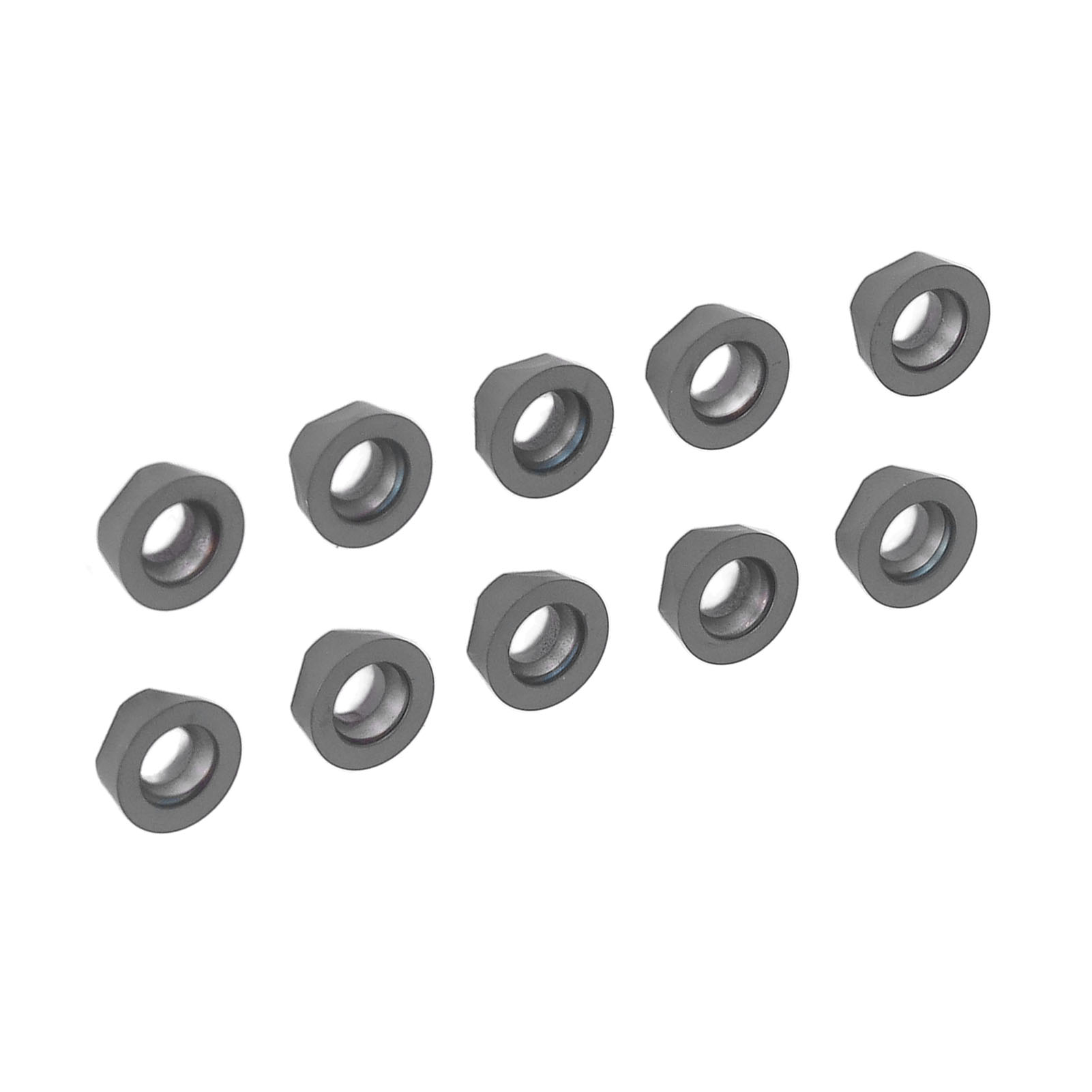 10 Runde Hartmetall-wendeschneidplatten Mit Schwarzer Beschichtung Für Cnc-drehen Und -fräsen (rpmt10t3moe-p)