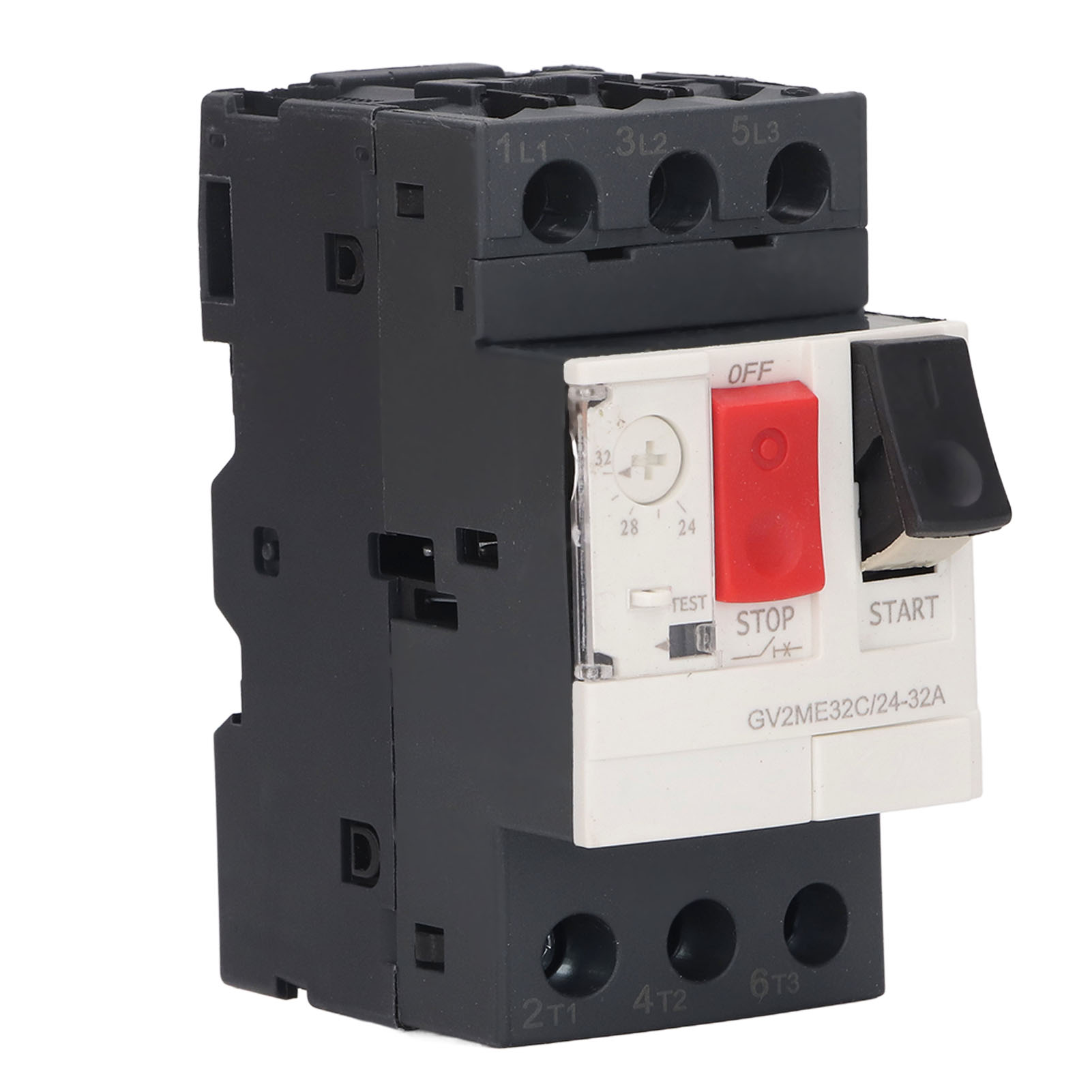 Dreiphasen-motorleistungsschalter Mit Überlastschutz, Handstartknopf, 690 V Ac, Gv2-me32c, 24–32 A