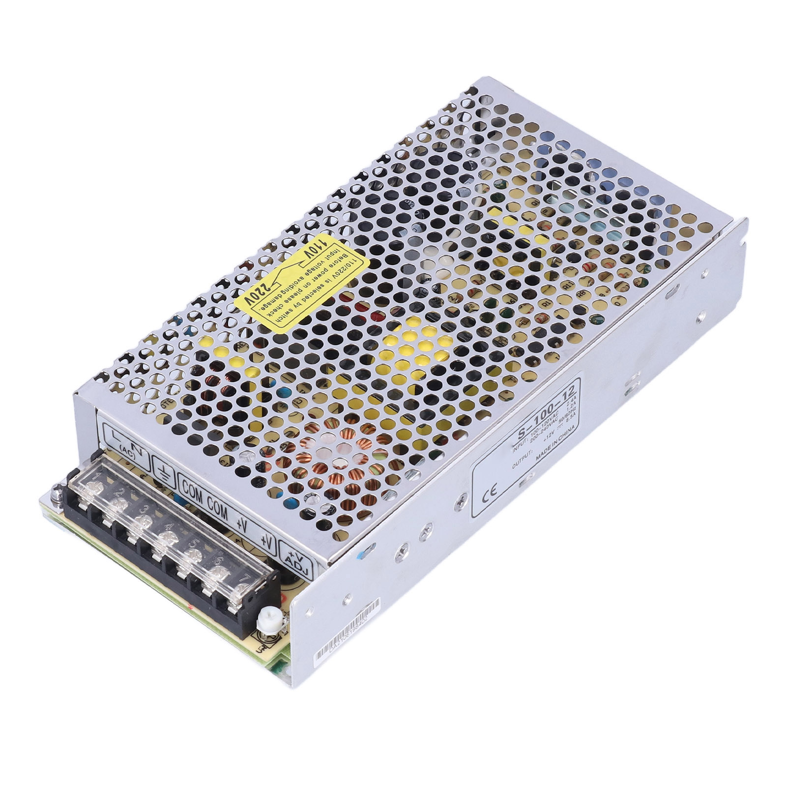 Schnellkühlendes Schaltnetzteil, 3 Modelle, Netzadapter Für Computer, Monitor, Kamera, 100–240 V Wechselstrom, S-100-12