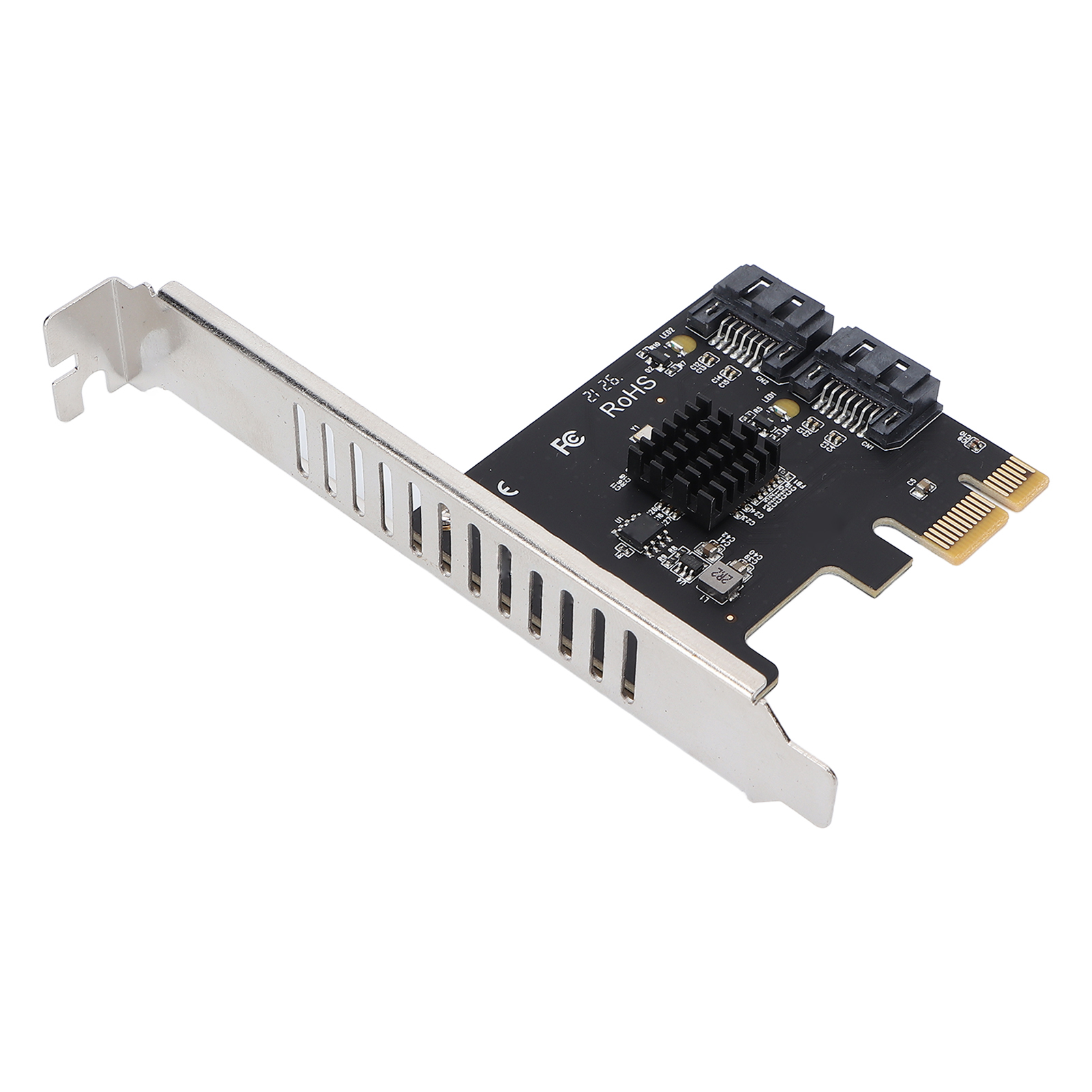 Pcie-zu-2-sata-6-gb/s-adapterkarte Für Festplatten – Computerzubehör Für Windows 10, 8, 7, Xp Und Linux