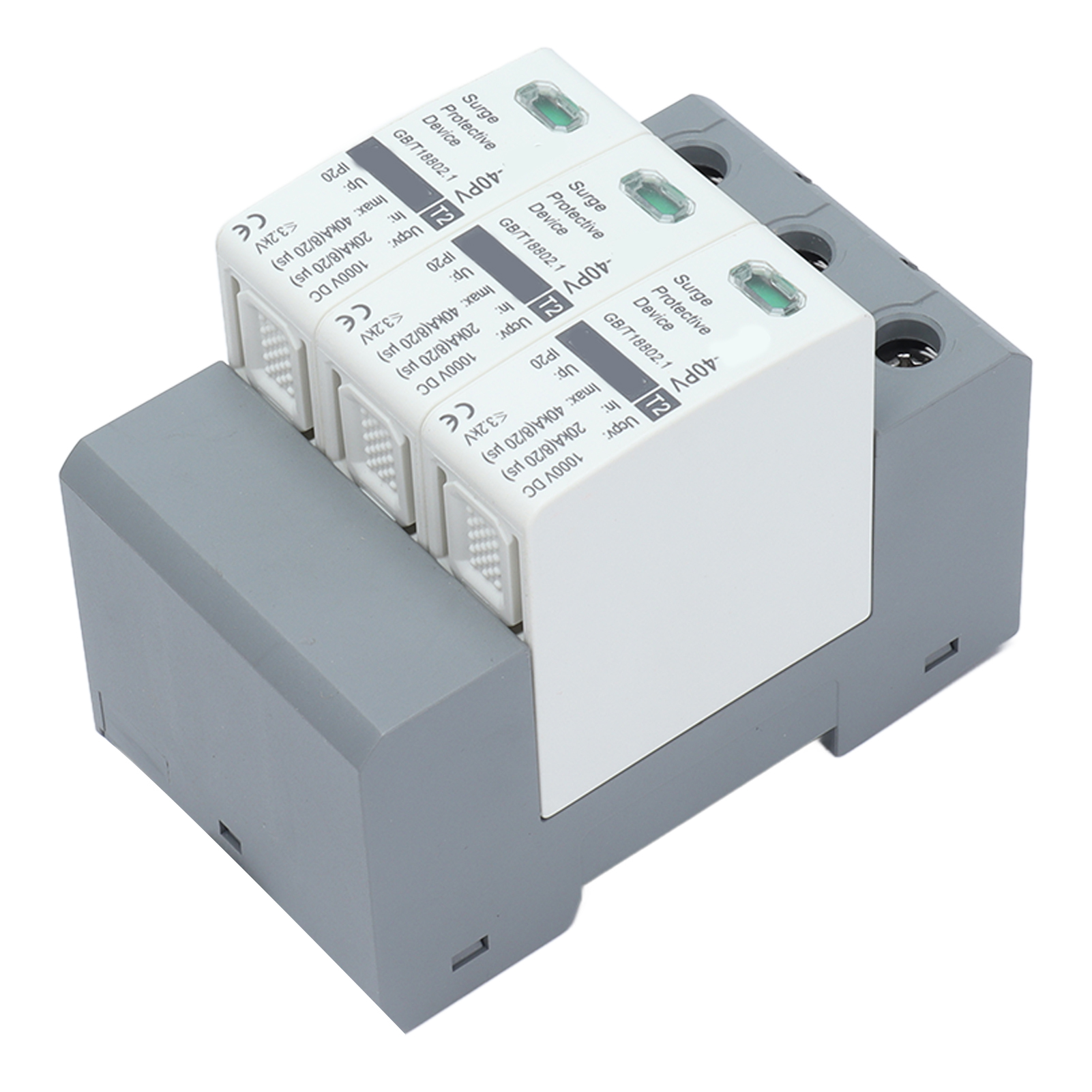 Dreiphasiges Überspannungsschutzgerät Für Gleichstromsysteme 20–40 Ka 1000 V Dc