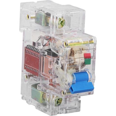 Transparenter 1-poliger Leitungsschutzschalter Mit Empfindlicher Auslösung, Aus Abs, 230 V/400 V, 125 A