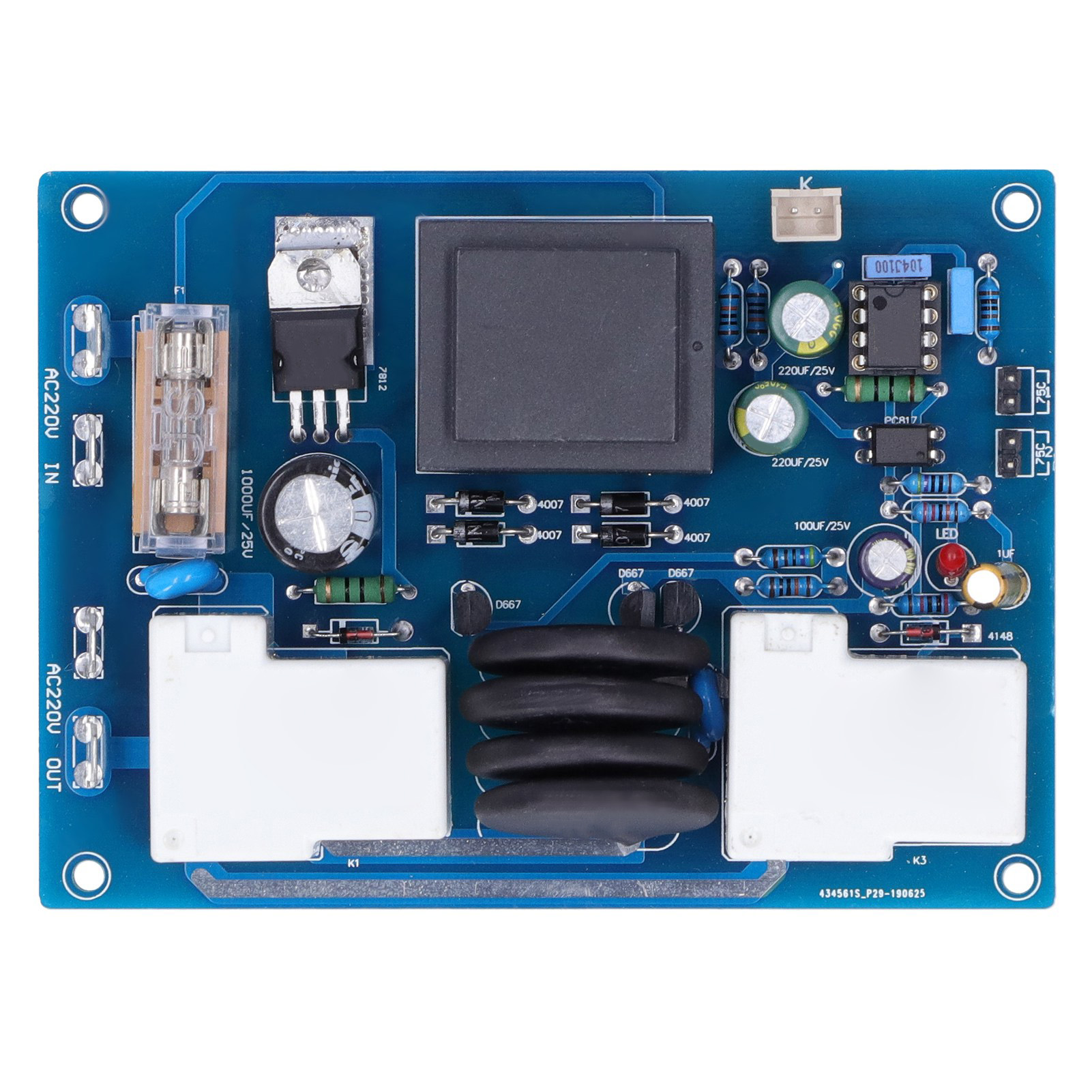 Controller-schutzplatine, Thermoschutzmodul Mit Versorgungsspannungsverzögerung, Elektronisches Bauteil