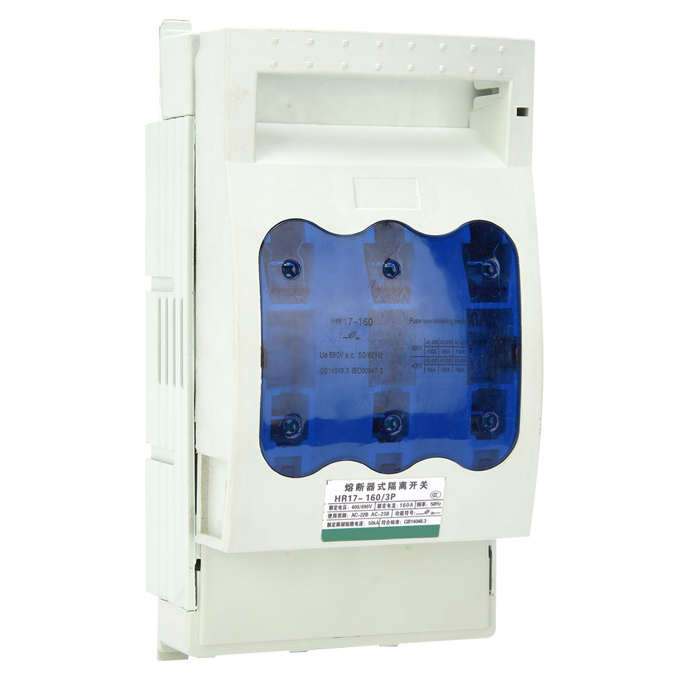 Hr17b-160/30 160 Dreipoliger Sicherungstrennschalter, Kupfer