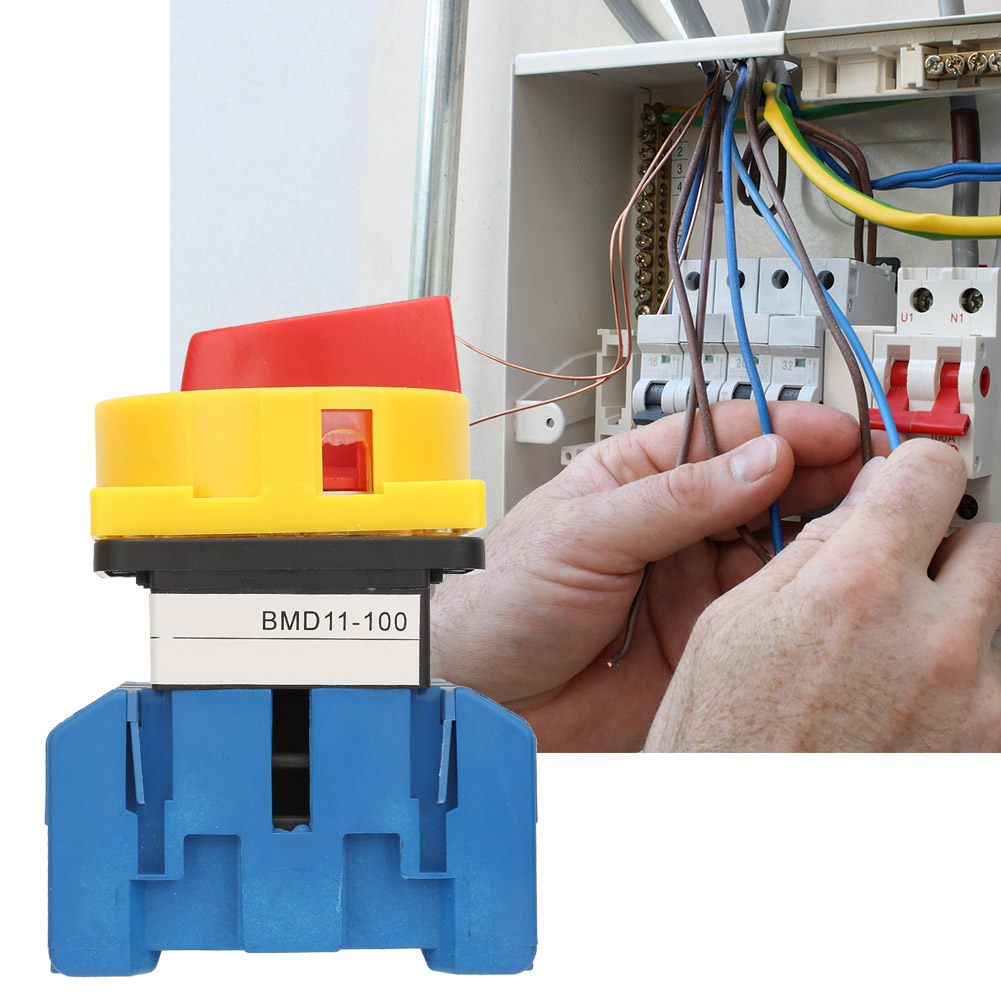 80a/100a Lastleistungsschalter, Dreipolig, 2-positionen-drehnocken, Ein/aus (100a)