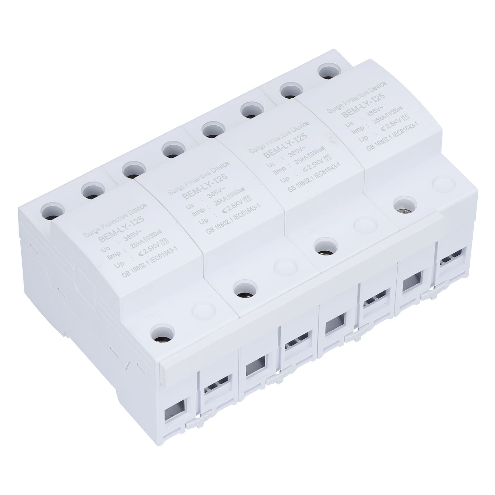 Bemlyi25 Überspannungsschutzgerät: Modulares Design, Überspannungsableiter Zum Schutz Vor Blitzeinschlägen 220 V/385 V