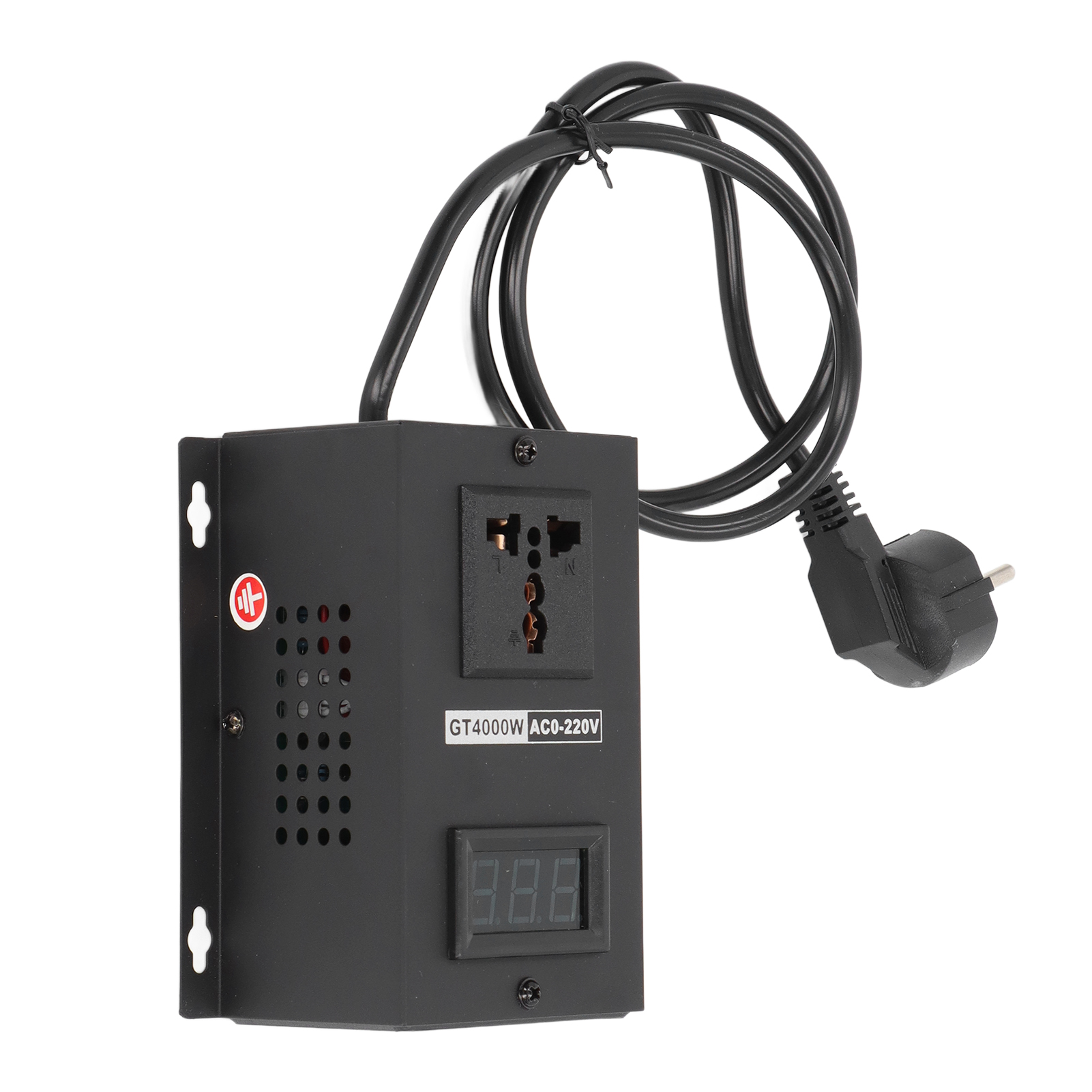 Scr-spannungsregler, Steuerschalter, Eu-stecker, 220 V Ac, 4000 W, Zur Drehzahl- Und Temperaturregelung.