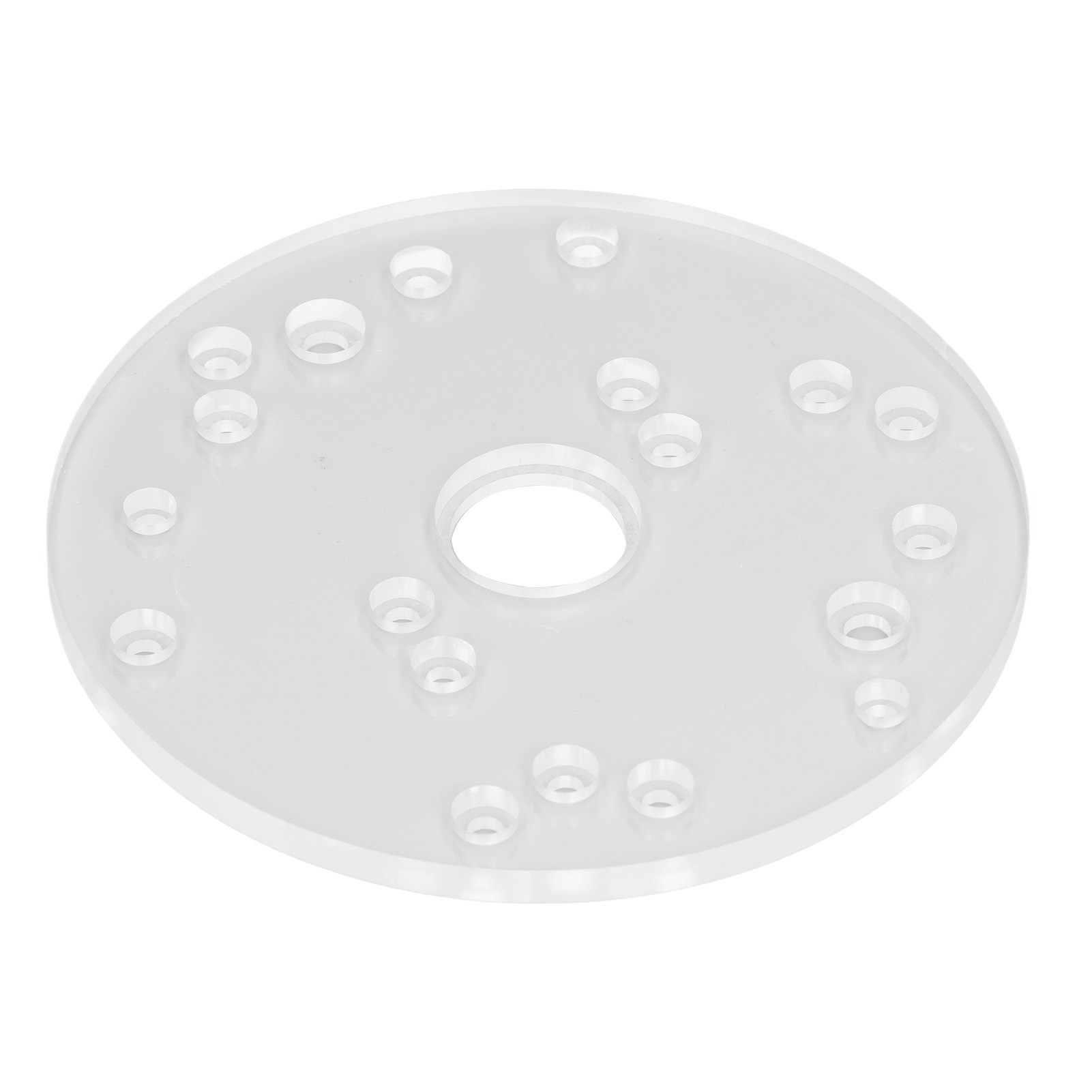 Universelles Grundplatten-set Für Bosch 6 1/2"-oberfräse Mit Zentrierstift