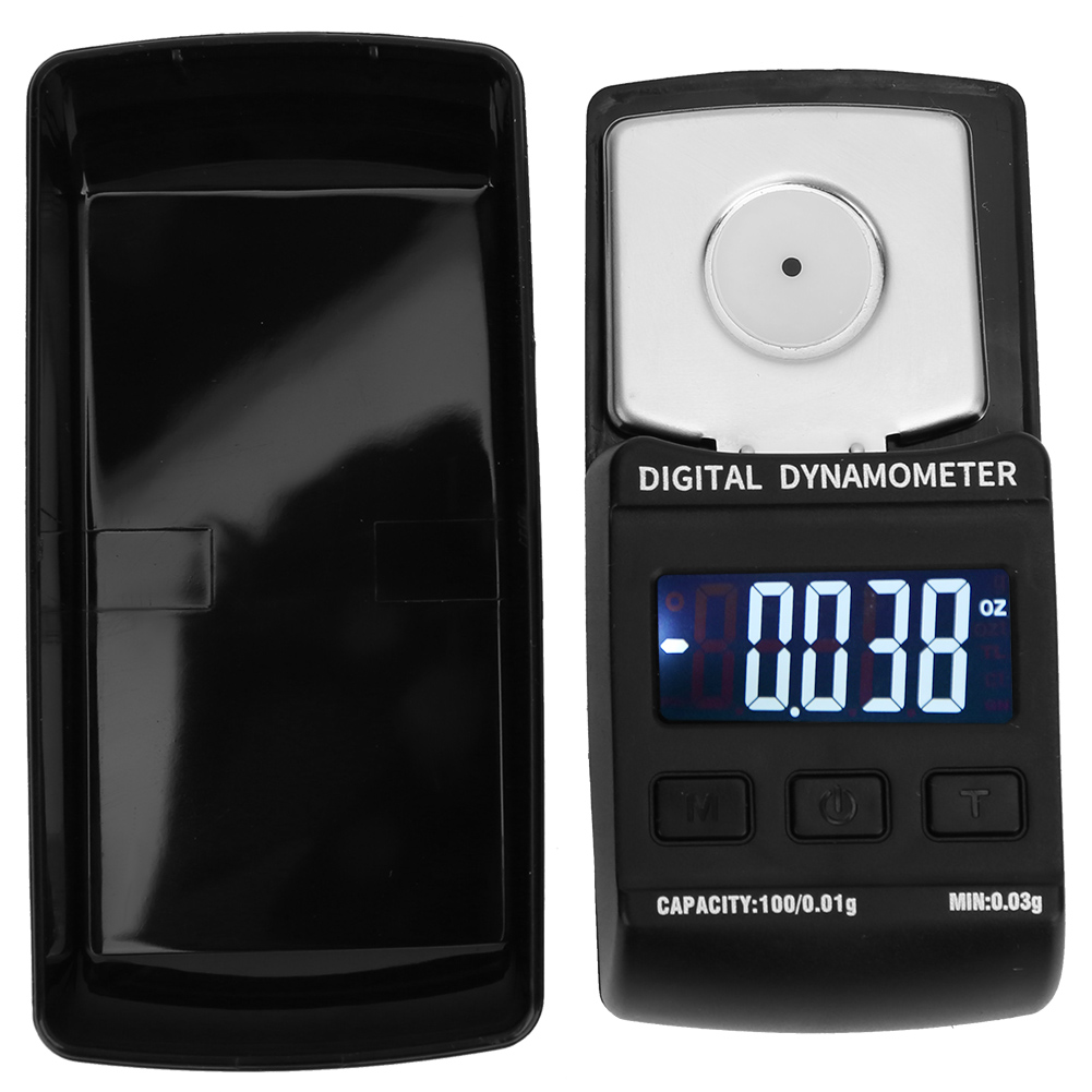 Digitales Lcd-manometer Für Plattenspieler, Nadeldruck, Graduierungsskala (100 G/0,01 G).