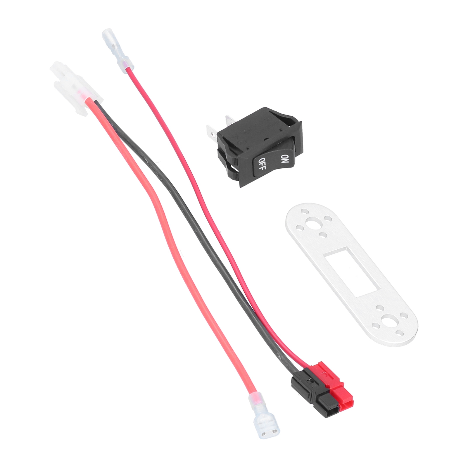 Robustes, Langlebiges, Sicheres Und Effizientes Akkuladeadapterkabel Mit Tamiya-stecker Und Mini-kippschalter (125-250v Ac).