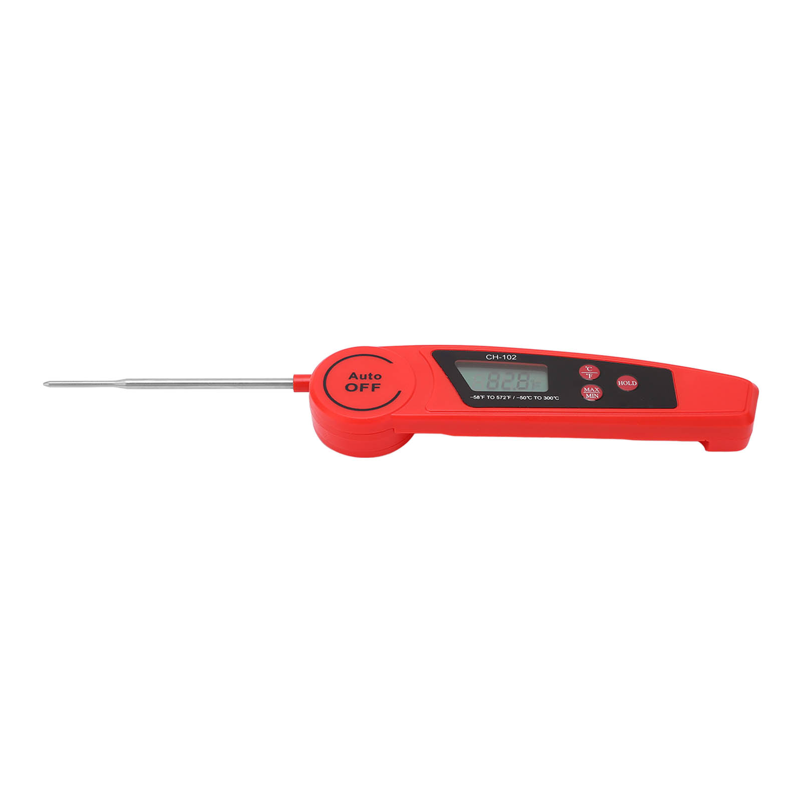 Digitales Fleischthermometer, 180° Biegsame Sonde, 5-sekunden-messung, Wasserdicht (ip66), Küchenthermometer Mit Sofortanzeige