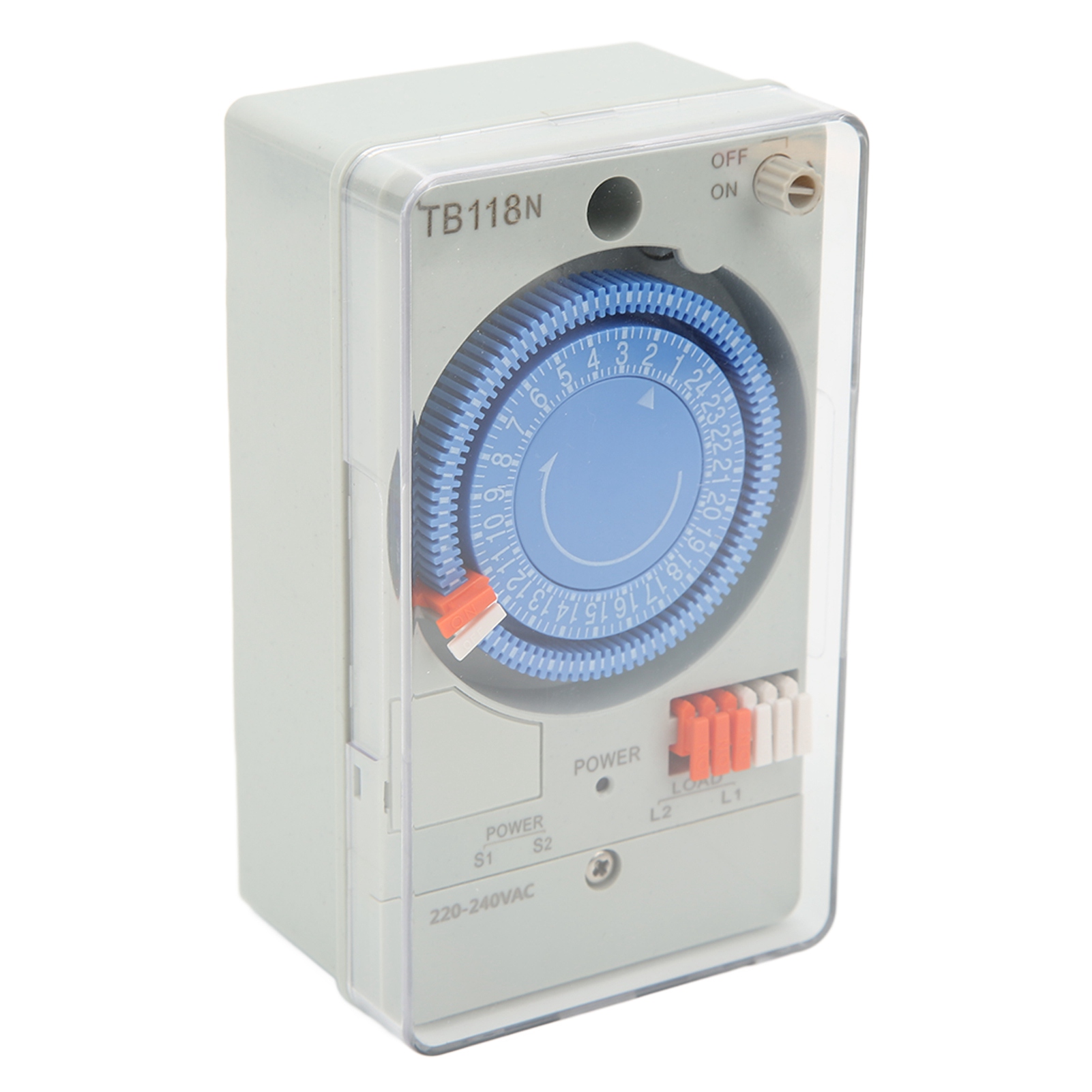 Programmierbarer Mechanischer Timer Mit Störungsschutz Für 220-240v Straßenbeleuchtung