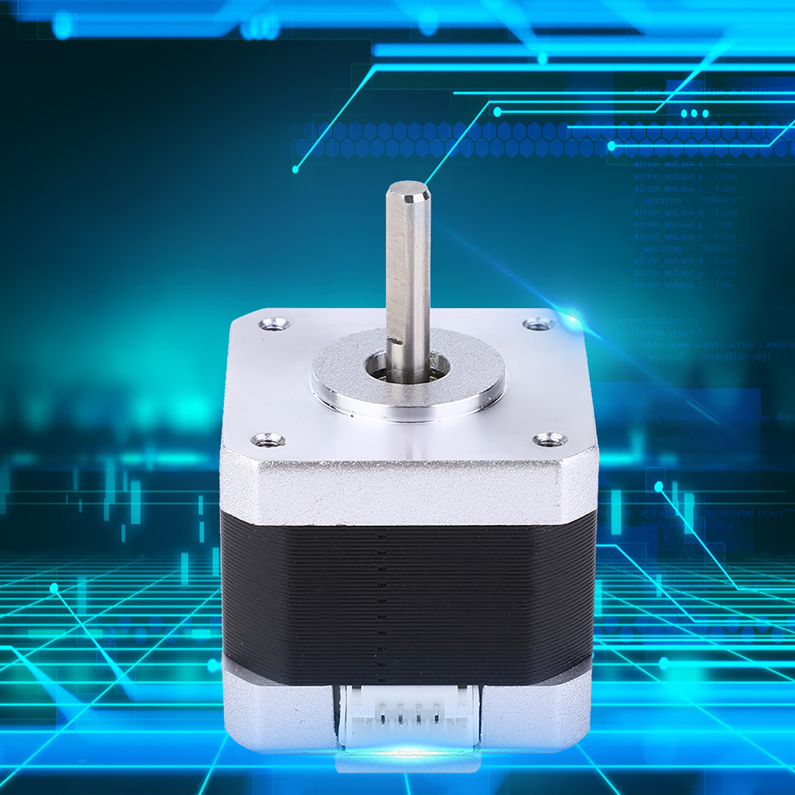 Nema17 Zweiphasen-schrittmotor, 1,8° Teilung, Miniatur, 3,6 V, 1,5 A, Silberkabel Xh-2.54