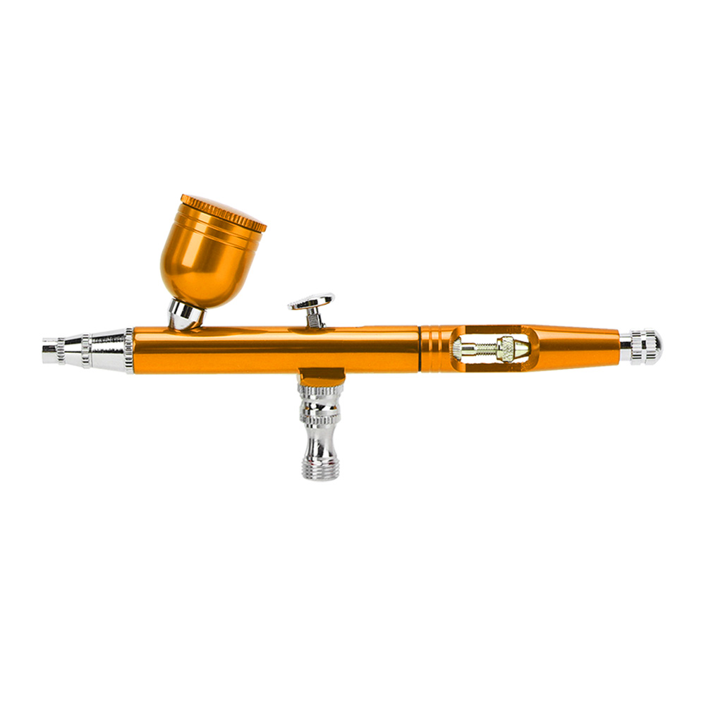 Ar130k Druckluft-farbpistole Mit 0,3 Mm Düse, Malwerkzeug Für Kreative Hobbys (gold)
