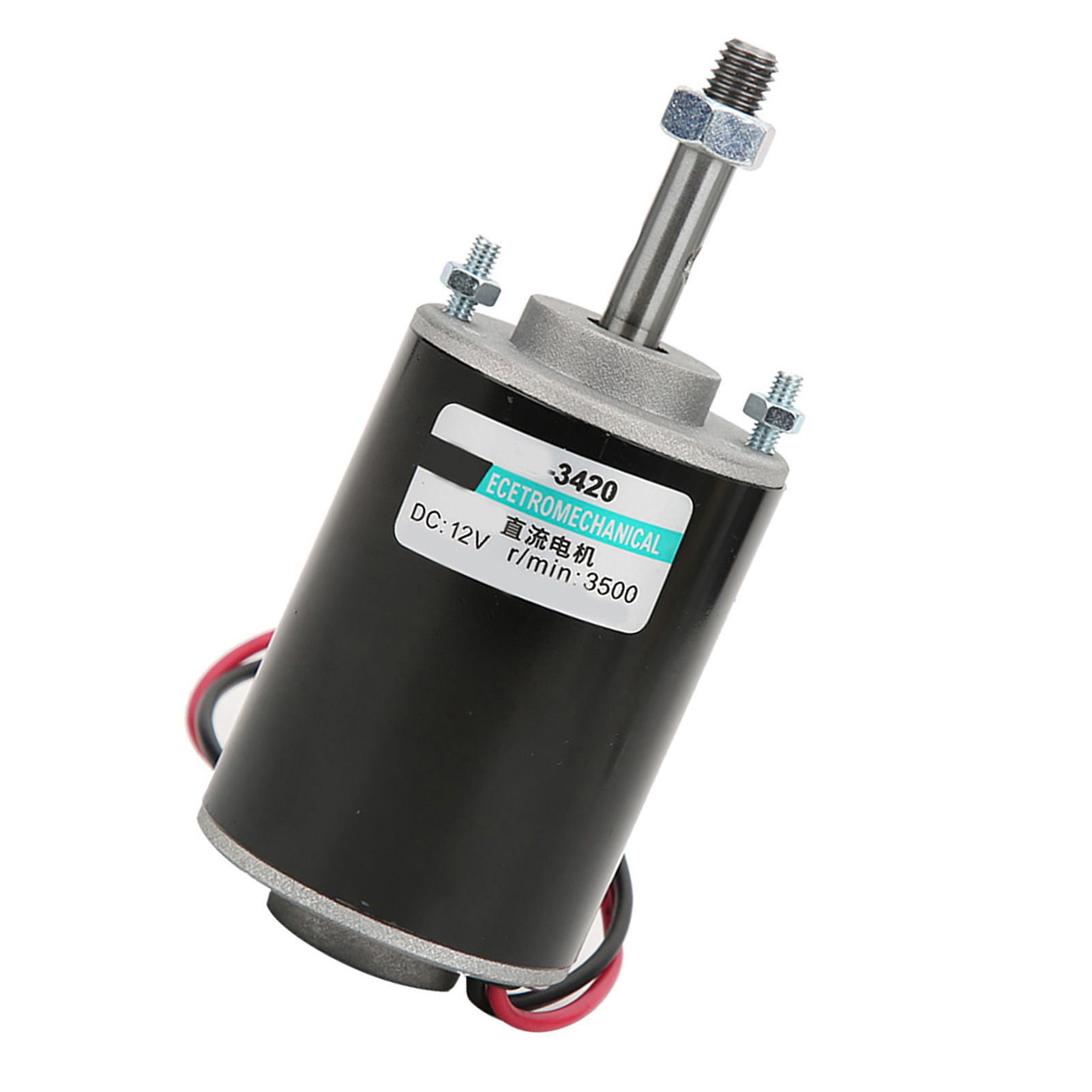 Miniatur-gleichstrommotor Mit Permanentmagnet, Hohe Drehzahl Und Geringes Geräusch, Drehrichtung Im Und Gegen Den Uhrzeigersinn, 30 W, 12 V, 3500 U/min