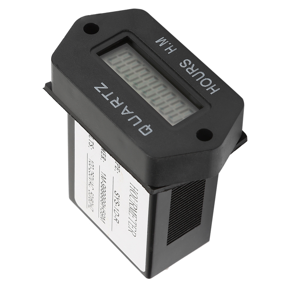 Sys1dr Industrieller Elektronischer Timer Mit Digitalanzeige, Kumulativem Zeitzähler, 100–250 V Wechselstrom