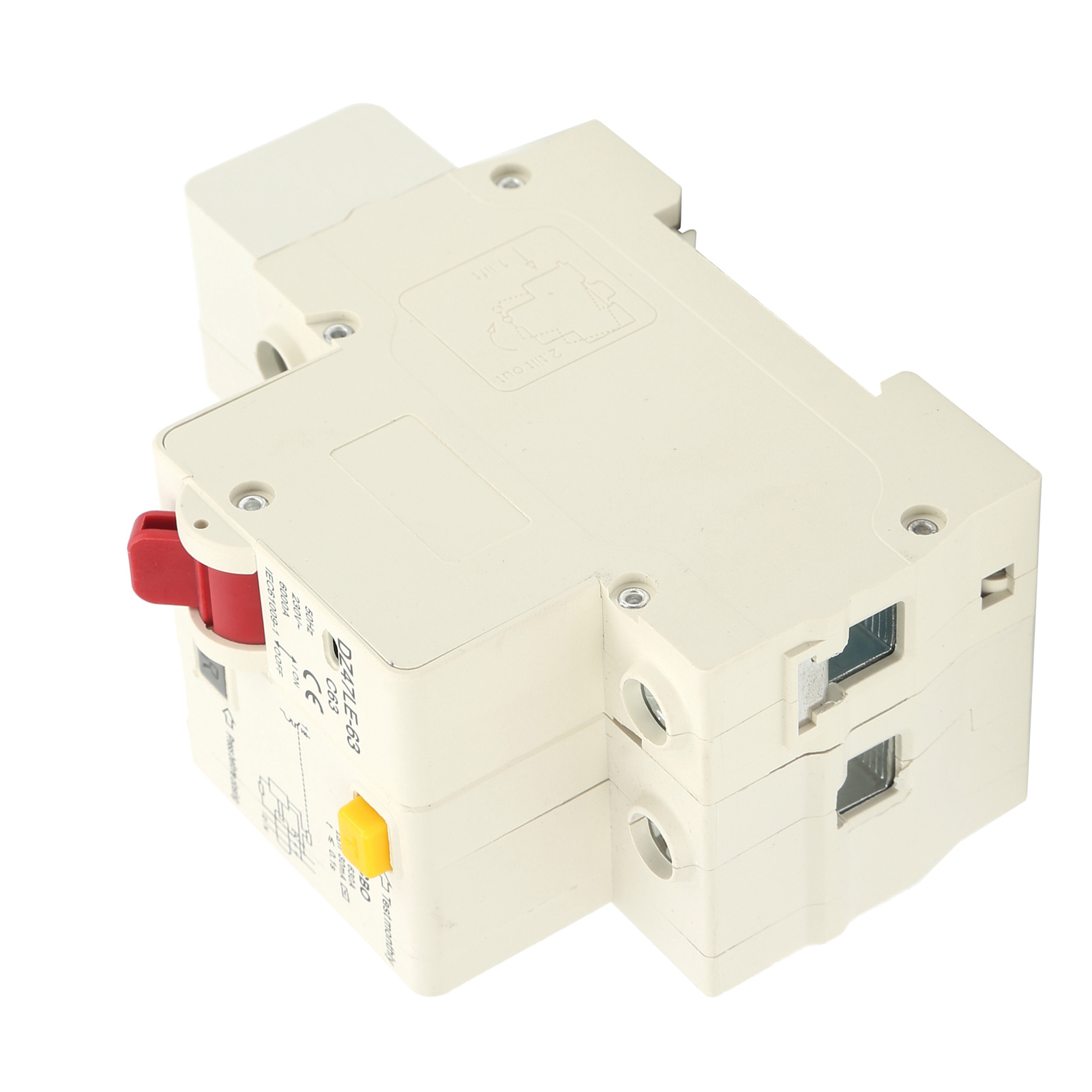 Dz47le63 1p+n Miniatur-leistungsschalter Zum Schutz Vor Stromlecks Im Haushalt