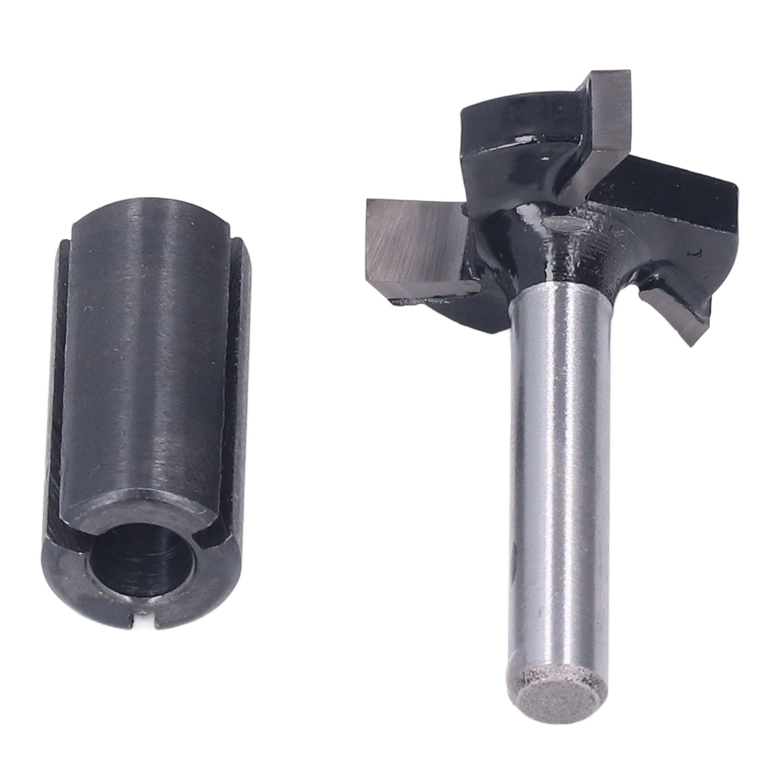 Cnc-oberflächenbearbeitungswerkzeugsatz Für Spanplatten, 1/4"-rundschaft-nutfräser Mit 3 Zähnen
